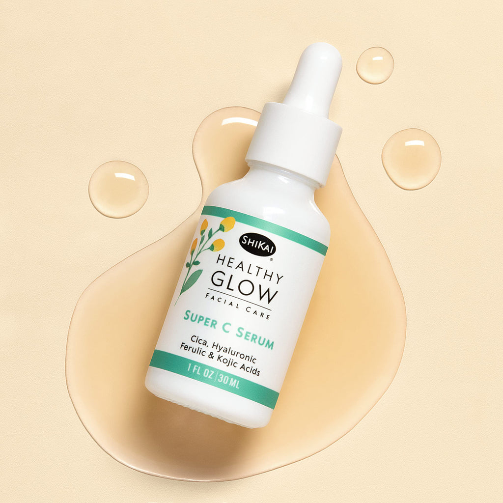 ShiKai Healthy Glow Super C Serum – Vitamin C, E & Hyaluronic Acid (1 oz)