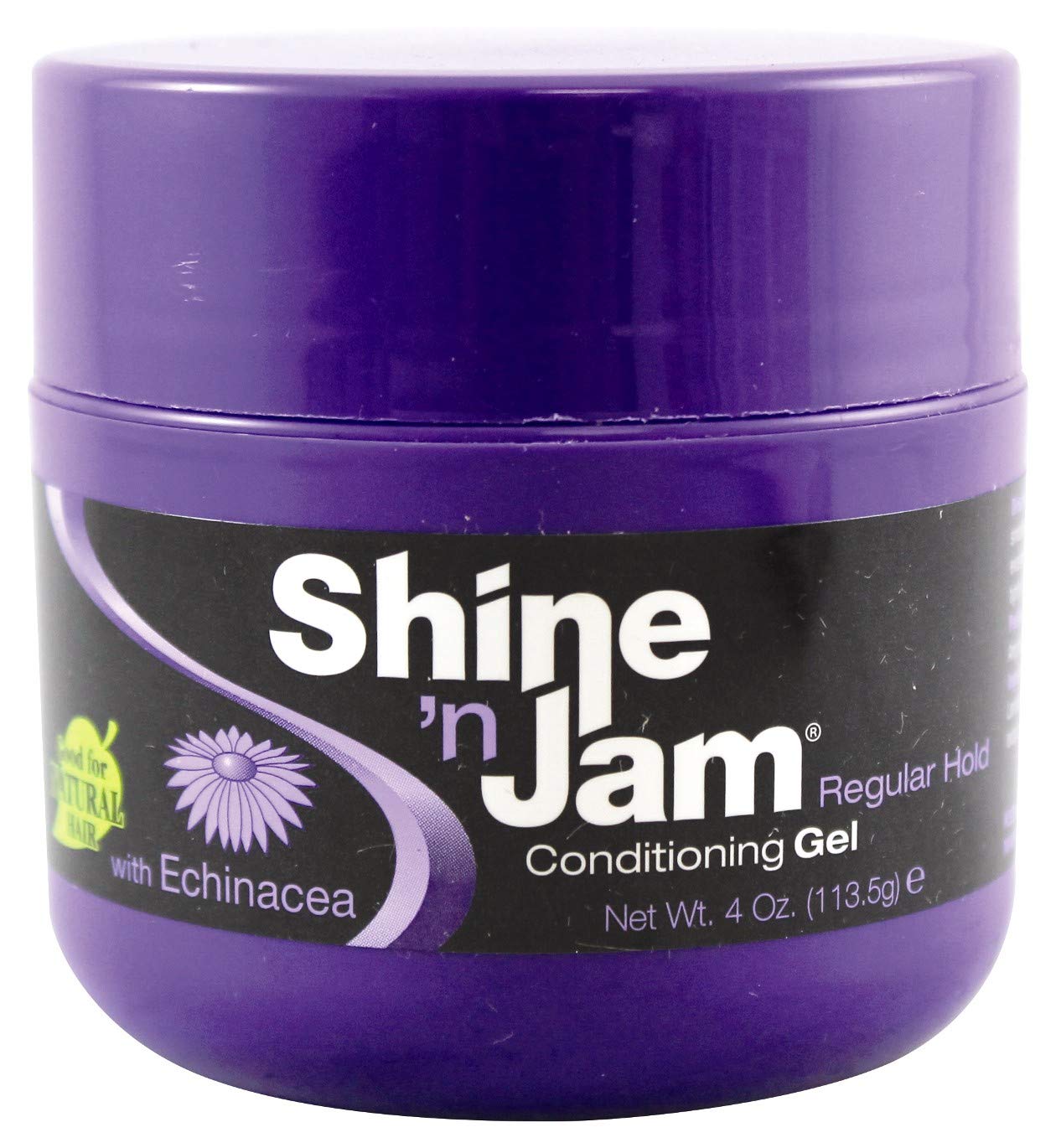 Shine N Jam Conditioning Gel Regular Hold 4oz – 3 Pack | Alcohol-Free, Moisturizing