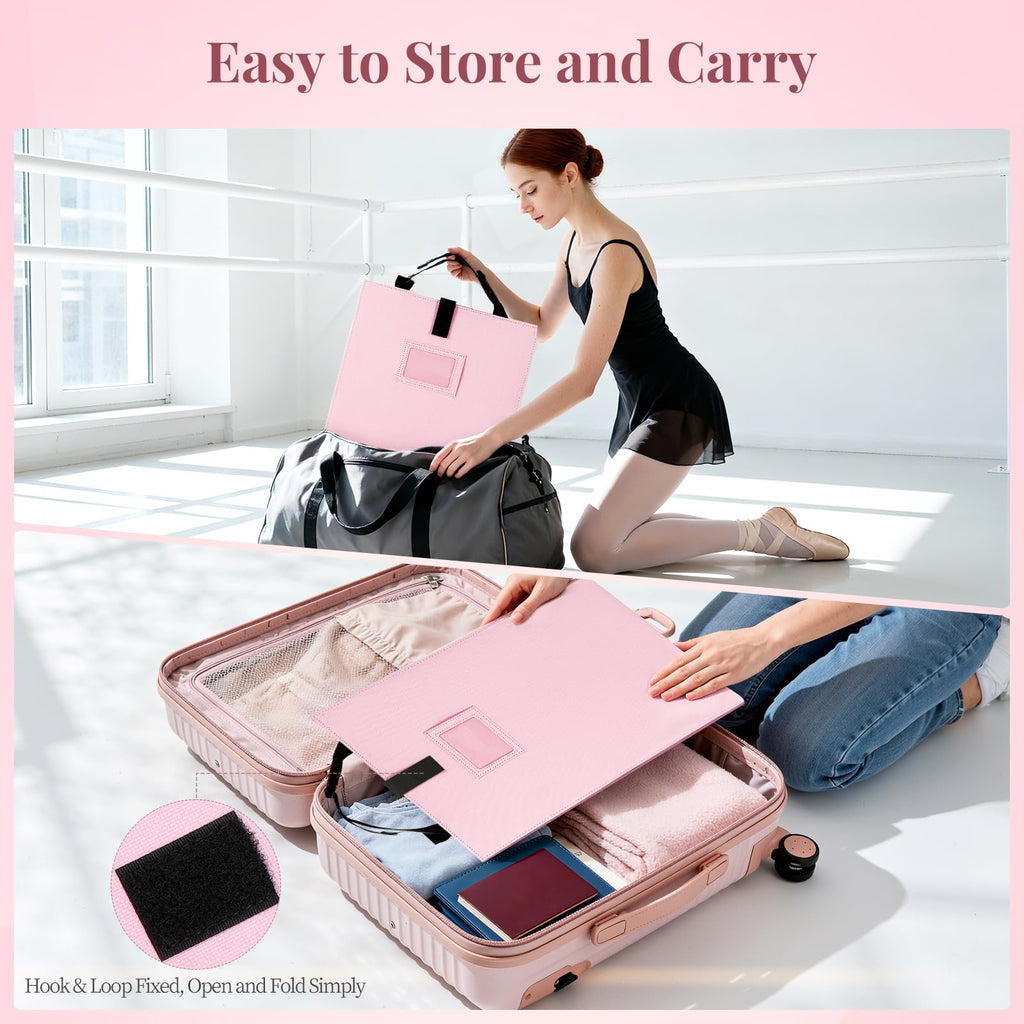 Shinowa Foldable Full Length Mirror – 33x13 in, Shatter-Proof for Dancers & Travel