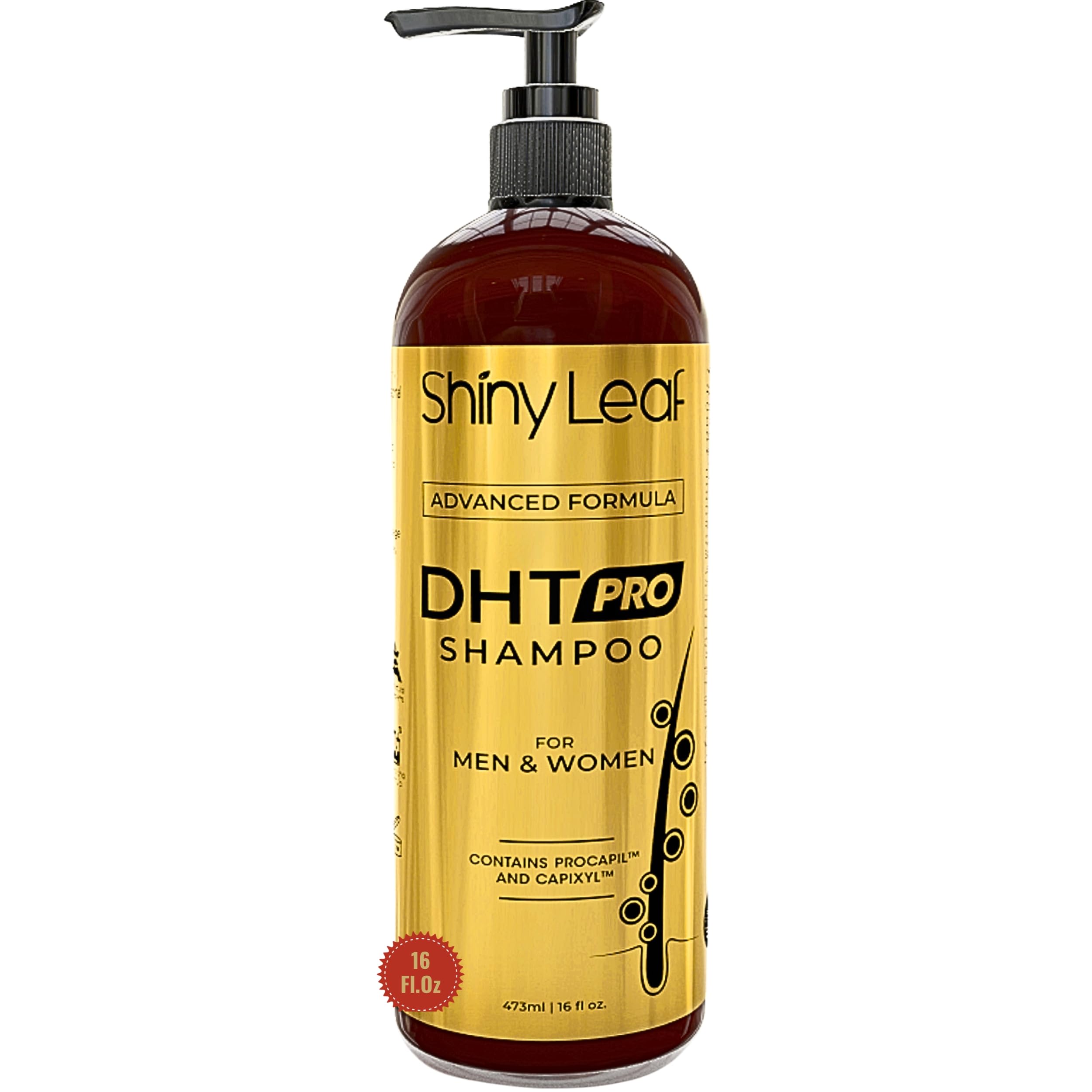 Shiny Leaf DHT Pro Shampoo – Advanced Formula with Procapil & Capixyl (USA Made)