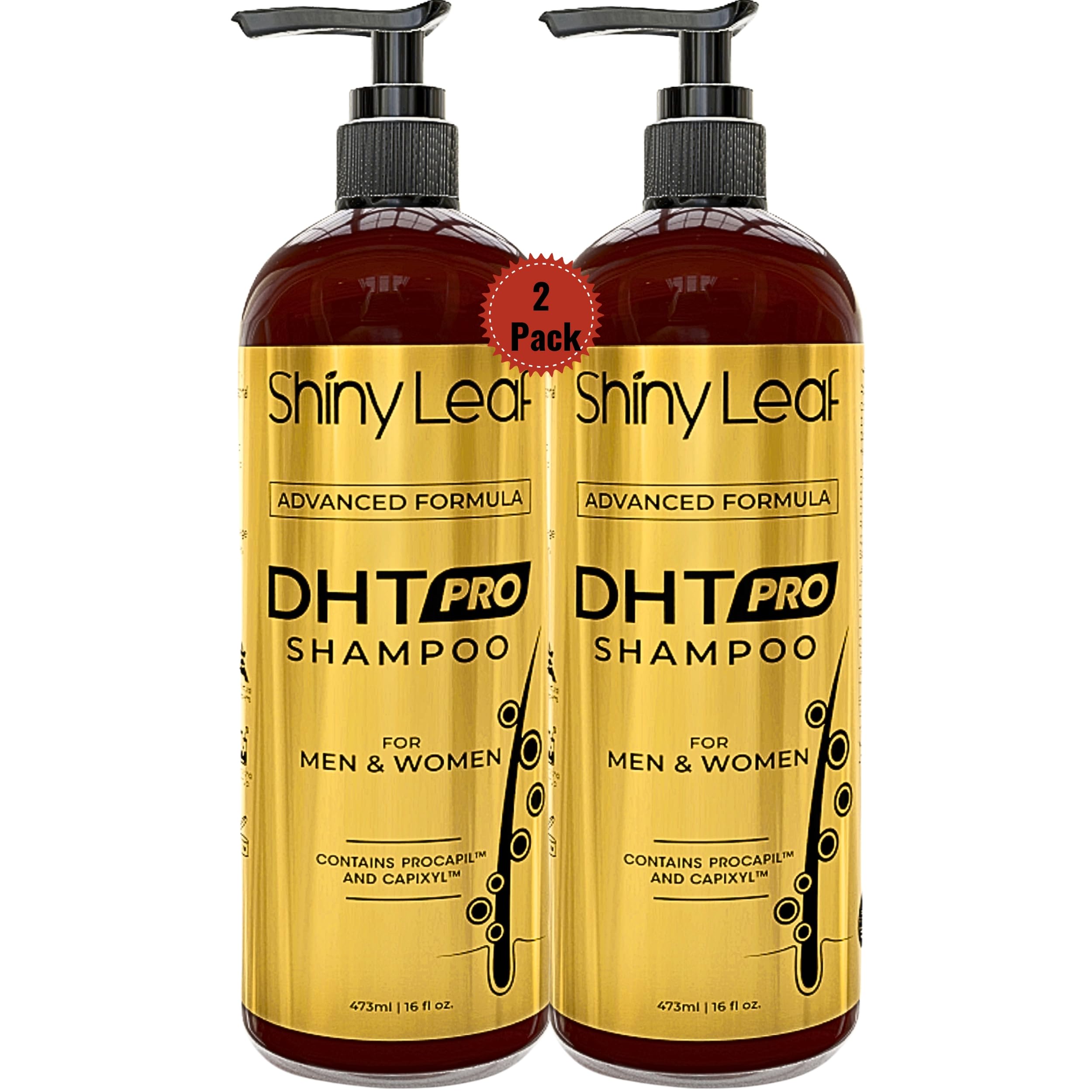 Shiny Leaf DHT Pro Shampoo – Advanced Formula with Capixyl & Procapil for Thicker, Fuller Hair