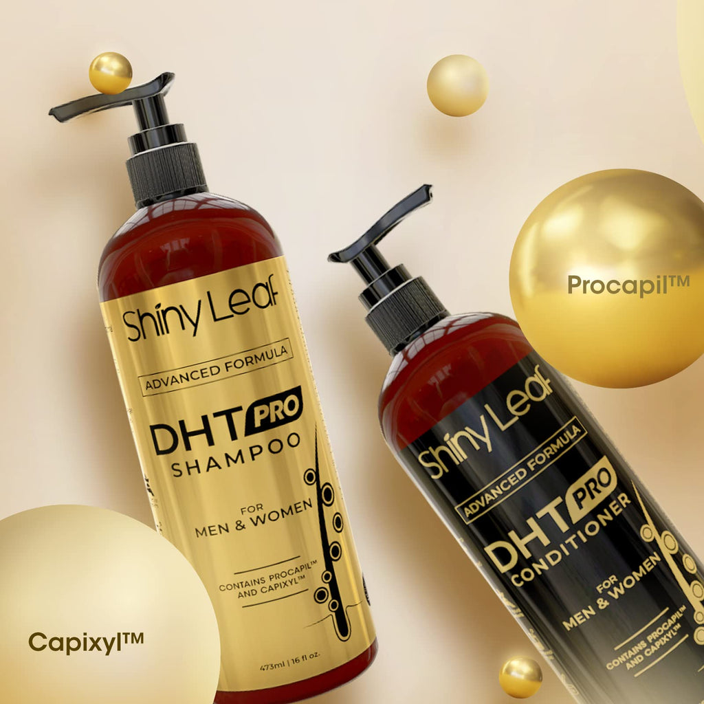 Shiny Leaf DHT Pro Shampoo – Advanced Formula with Capixyl & Procapil for Thicker, Fuller Hair