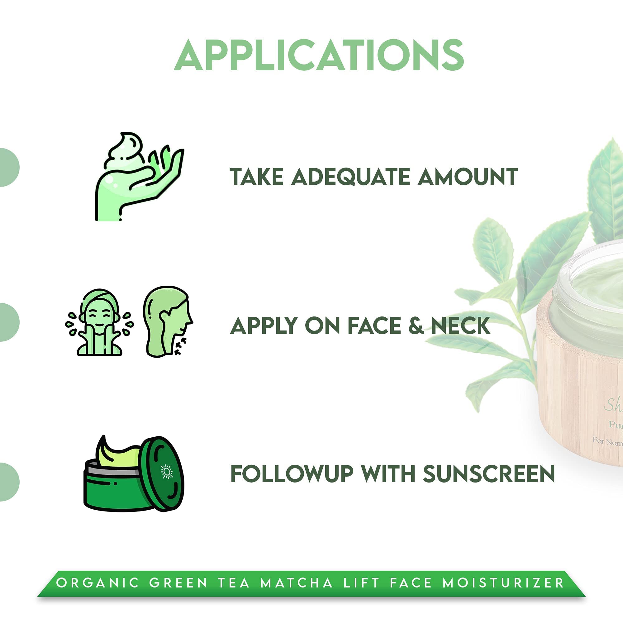 Shira Shir-Organic Green Tea Matcha Lift Face Moisturizer – Hydration & Glow