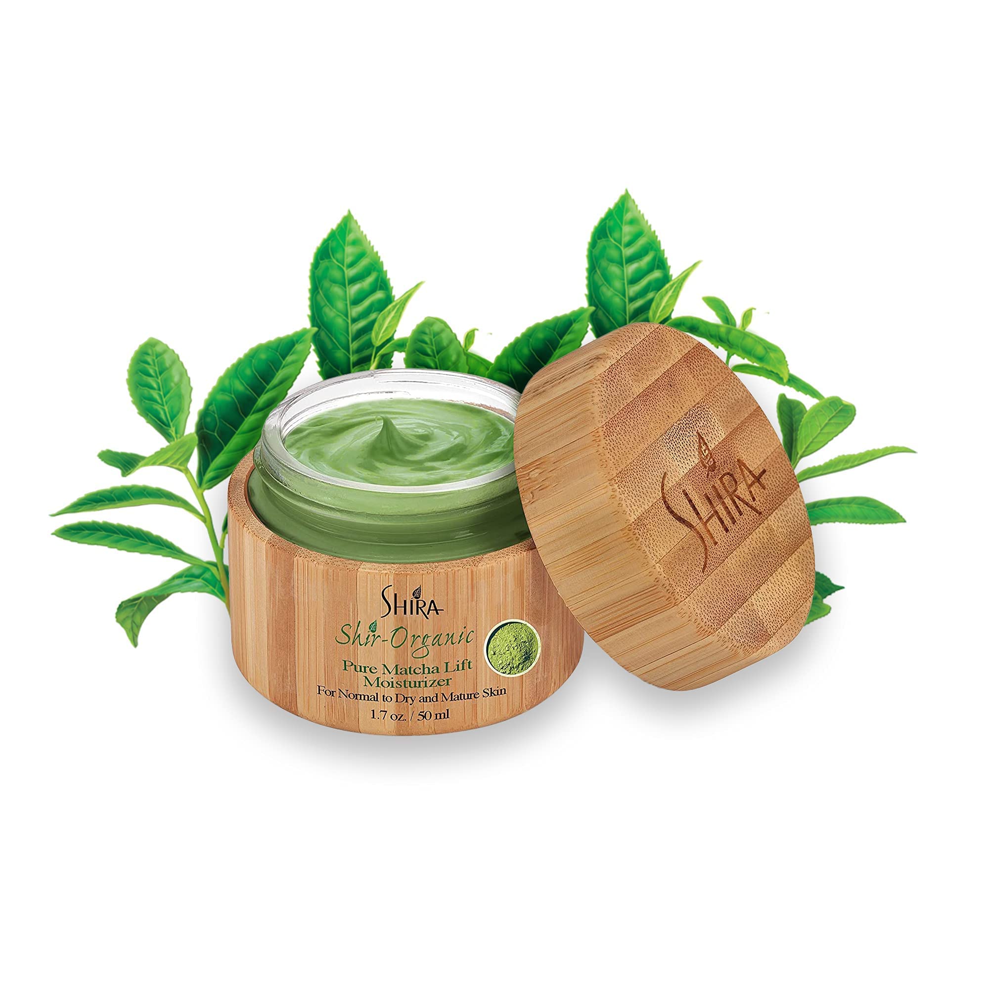 Shira Shir-Organic Green Tea Matcha Lift Face Moisturizer – Hydration & Glow