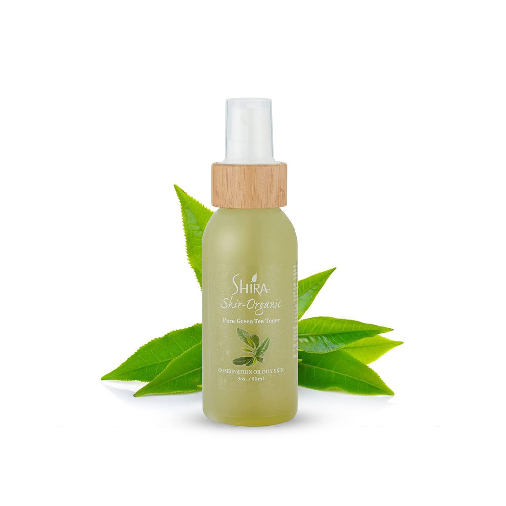 Shira Shir-Organic Green Tea Toner – Hydrating Facial Toner for Normal to Oily Skin (89ml)