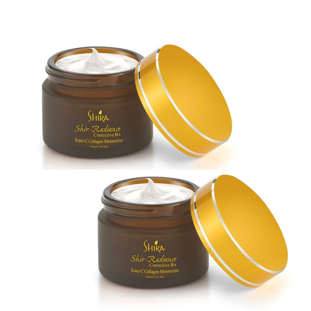 Shira Shir-Radiance Corrective Rx Ester-C Collagen Moisturizer – Pack of 2, 50 ml