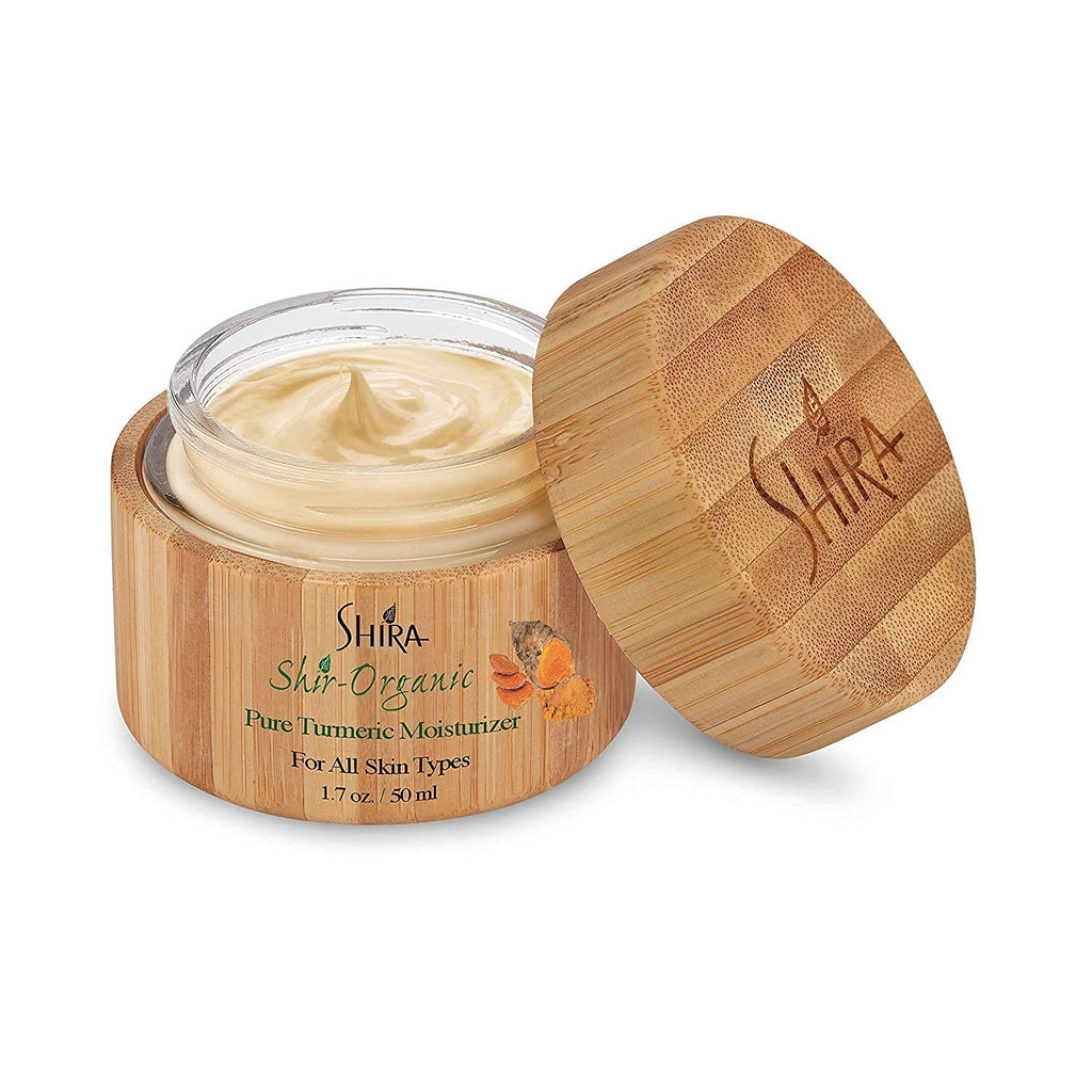Shira Shir Turmeric Moisturizer – Organic Vitamin C & B6 Hydrating Anti-Aging Cream (15ml)
