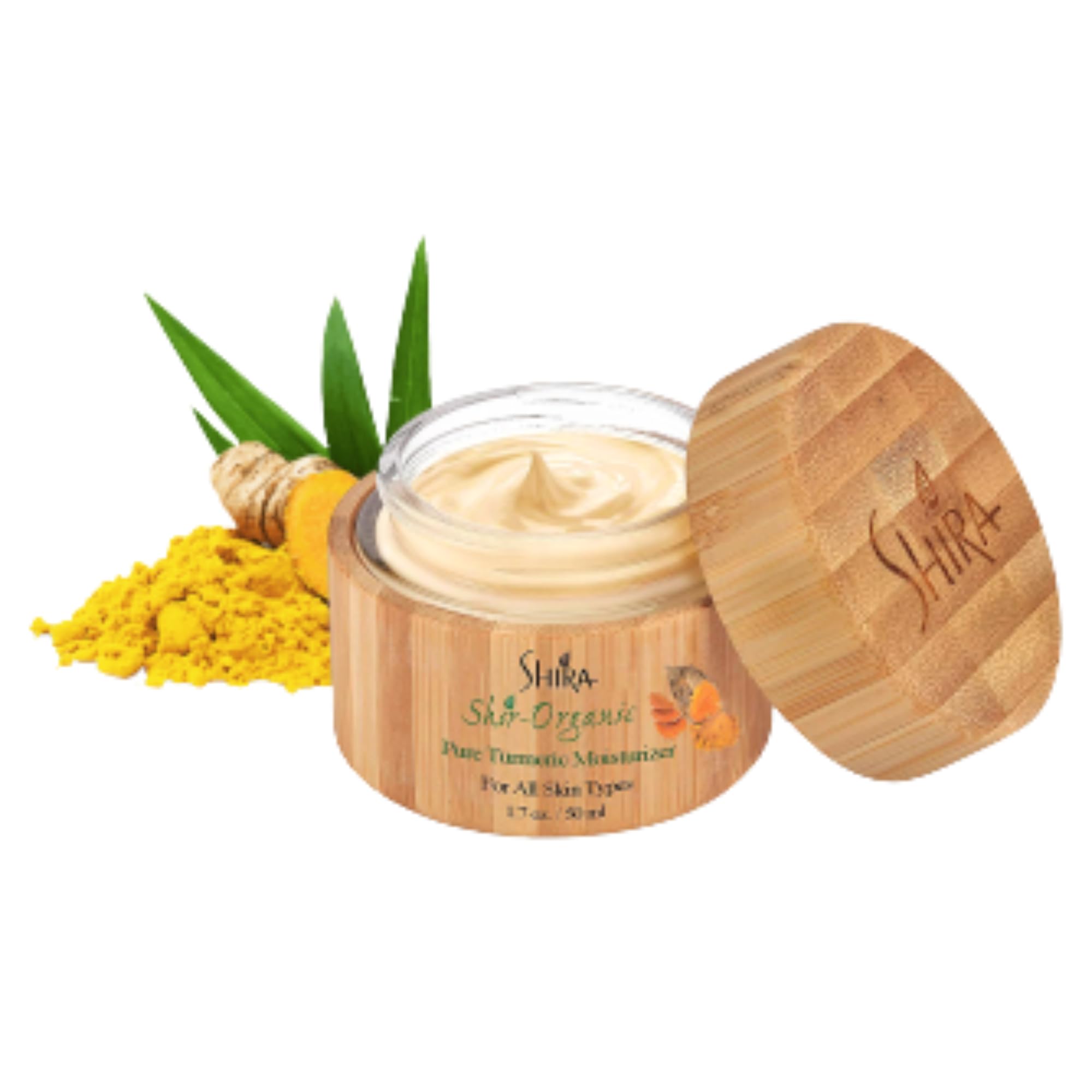 Shira Shir Turmeric Moisturizer – Organic Vitamin C & B6 Hydrating Anti-Aging Cream (15ml)