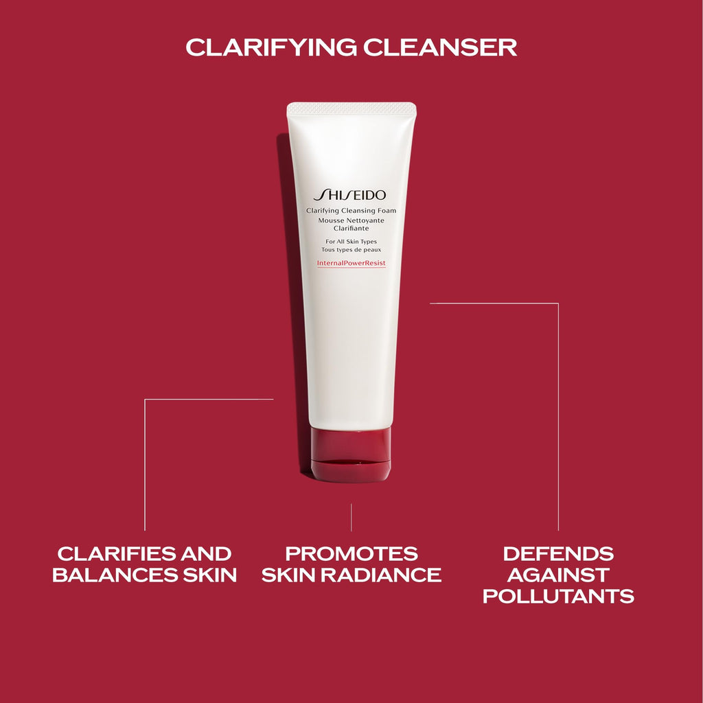 Shiseido Wrinkle Smoothing Ritual Set — Benefiance Day Cream SPF23 50ml + Cleansing Foam 50ml + Eudermine Essence 30ml + Night Cream 15ml | $133 Value