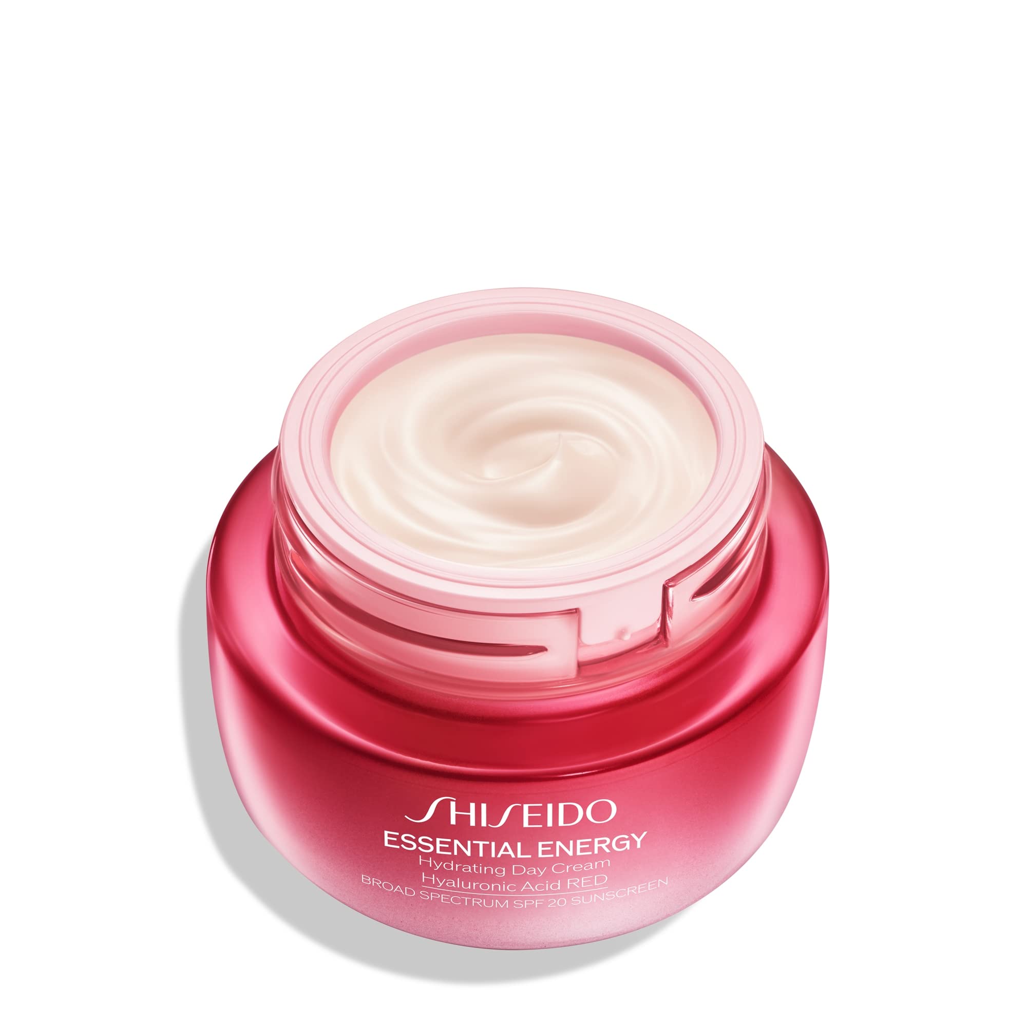 Shiseido Essential Energy Hydrating Day Cream SPF 20 – Reduces Pores & Fine Lines (50 mL)