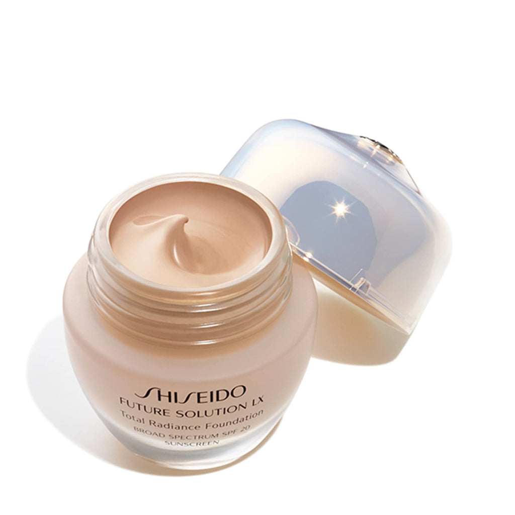 Shiseido Future Solution LX Total Radiance Foundation SPF 20 Rose 4 – Visibly Smooth, Radiant Skin