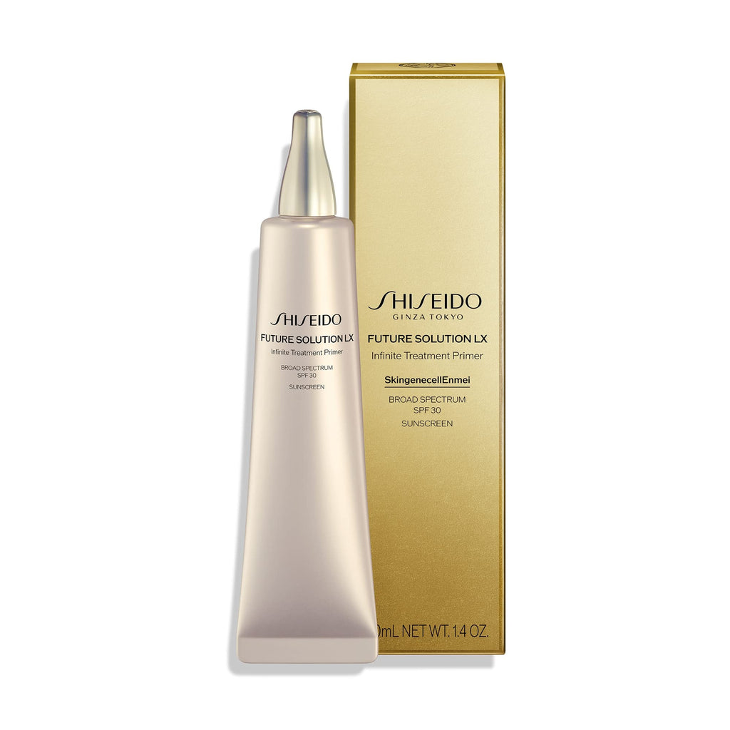 Shiseido Future Solution LX Infinite Treatment Primer SPF 30 – Hydration, Pore Refinement & Even Tone