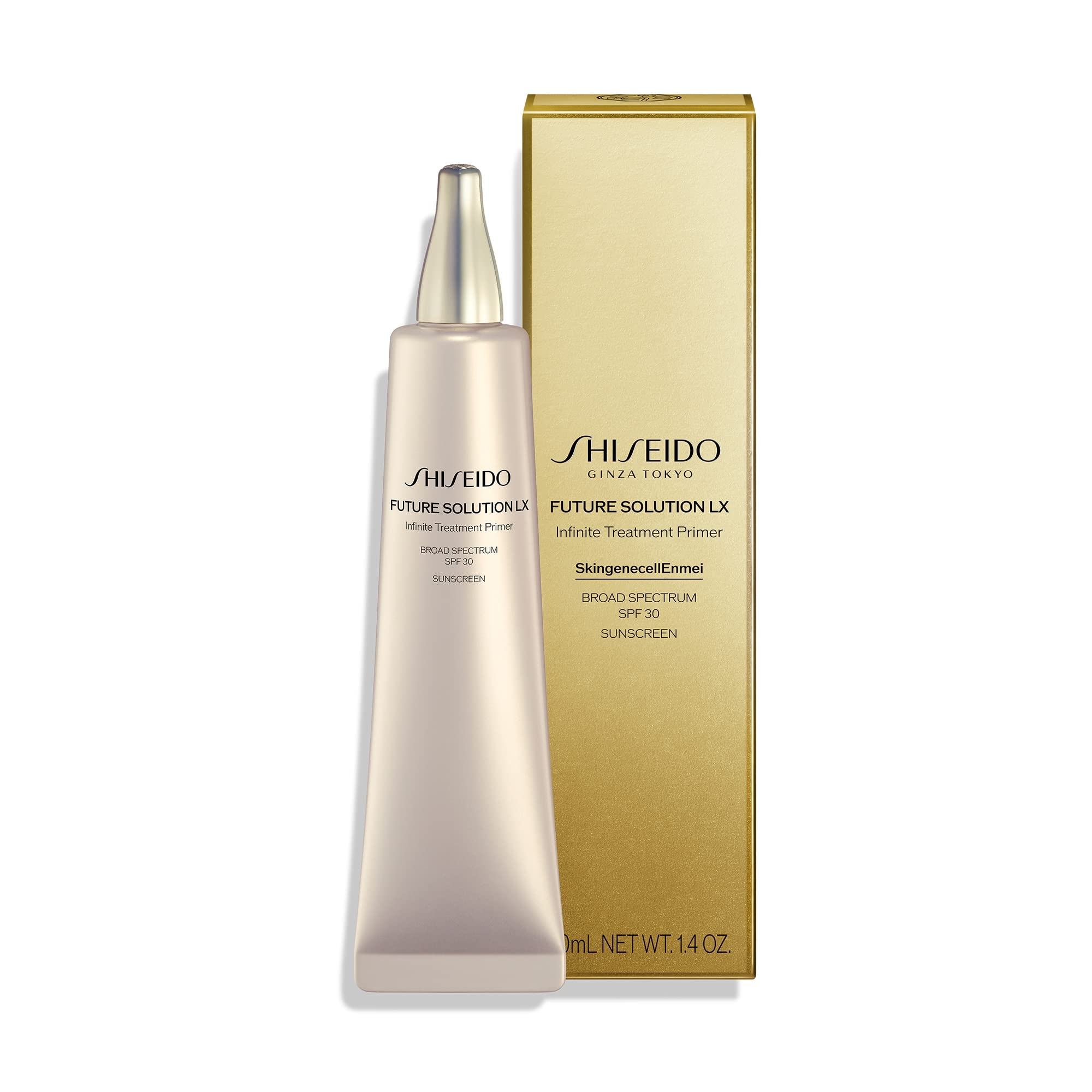 Shiseido Future Solution LX Infinite Treatment Primer SPF 30 – Hydration, Pore Refinement & Even Tone
