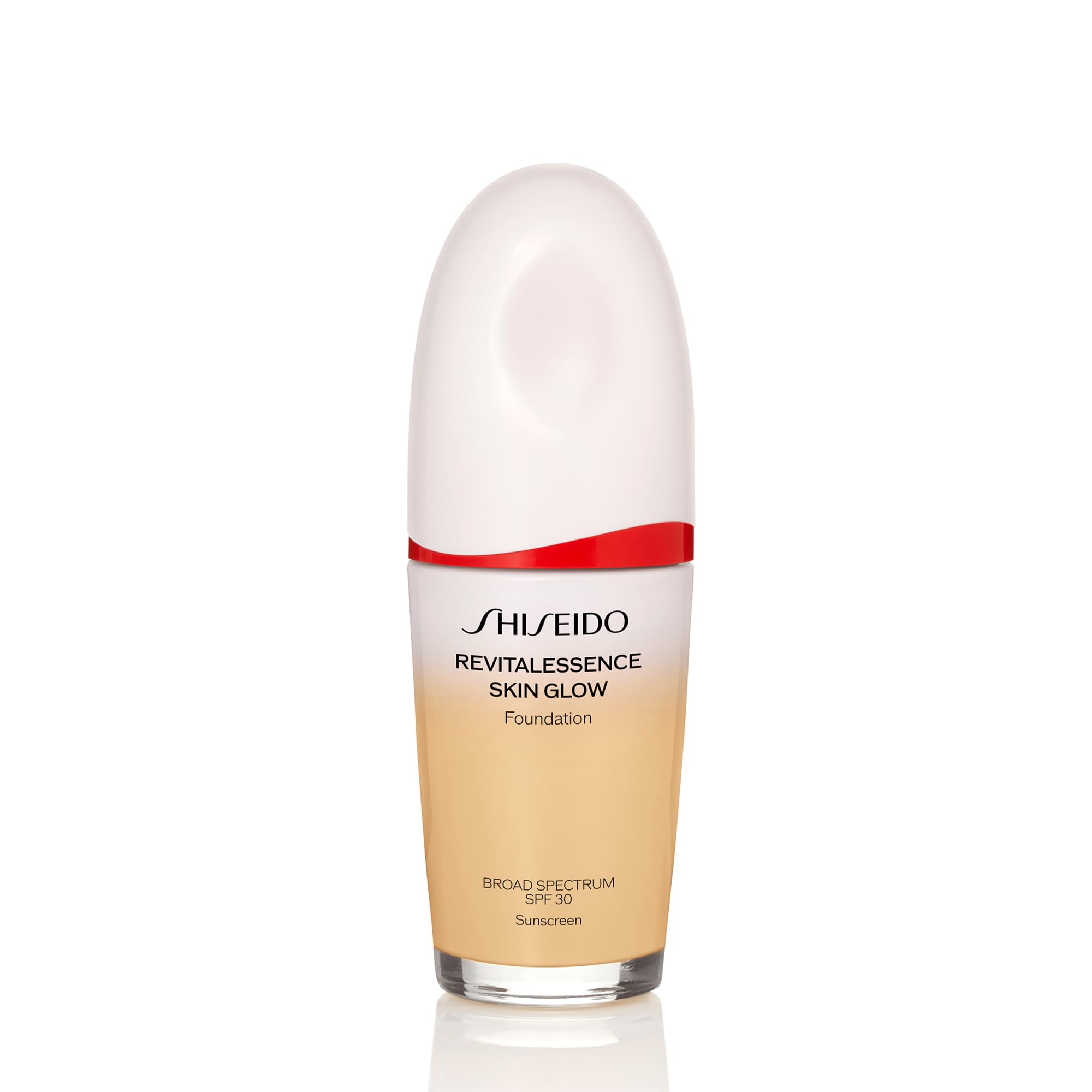 Shiseido RevitalEssence Skin Glow Foundation SPF 30 – Buildable Medium Coverage, 24-Hour Hydration