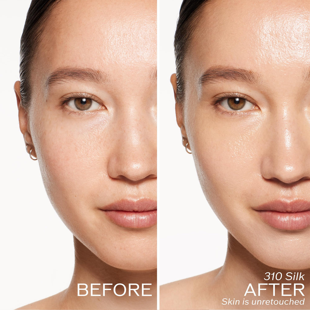 Shiseido RevitalEssence Skin Glow Foundation SPF 30 (310 Silk) – Buildable Medium Coverage, 24-Hour Hydration, 12-Hour Wear