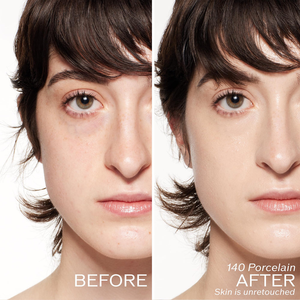 Shiseido RevitalEssence Skin Glow Foundation SPF 30, 140 Porcelain – Buildable Medium Coverage, 24H Hydration