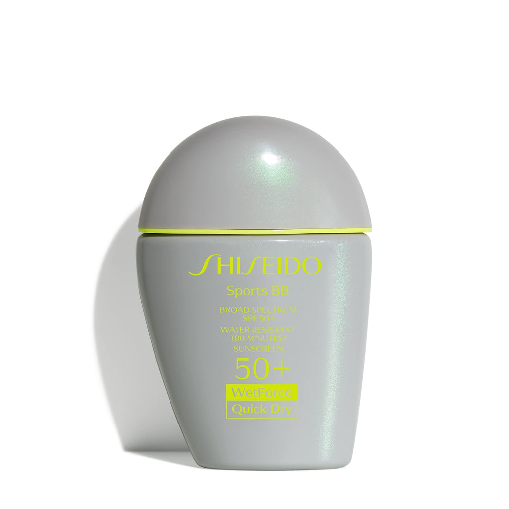 Shiseido Sports BB Cream SPF 50+ Medium – Quick-Dry, Sweat & Water Resistant (30 mL)