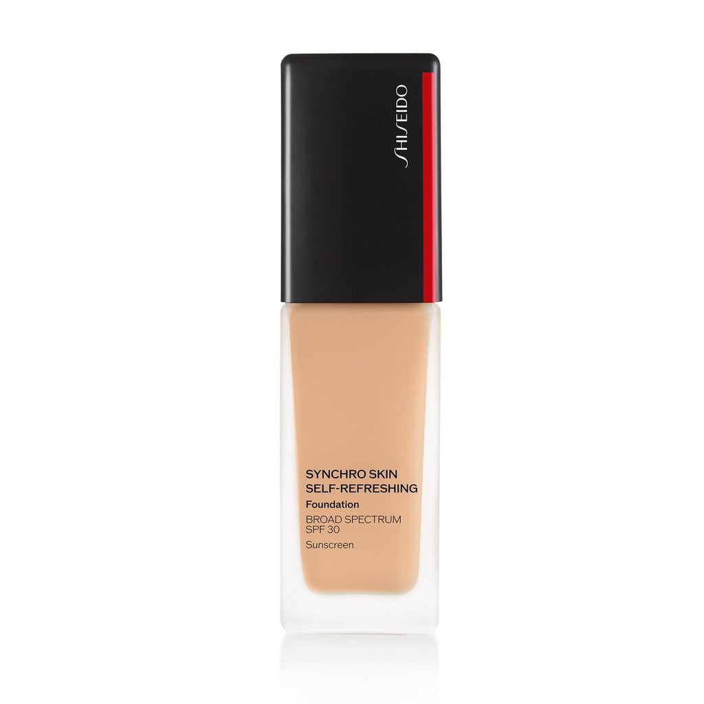 Shiseido Synchro Skin Self-Refreshing Foundation SPF 30 Pine 320 – Medium-to-Full Coverage, Natural Finish, 24-Hour Wear