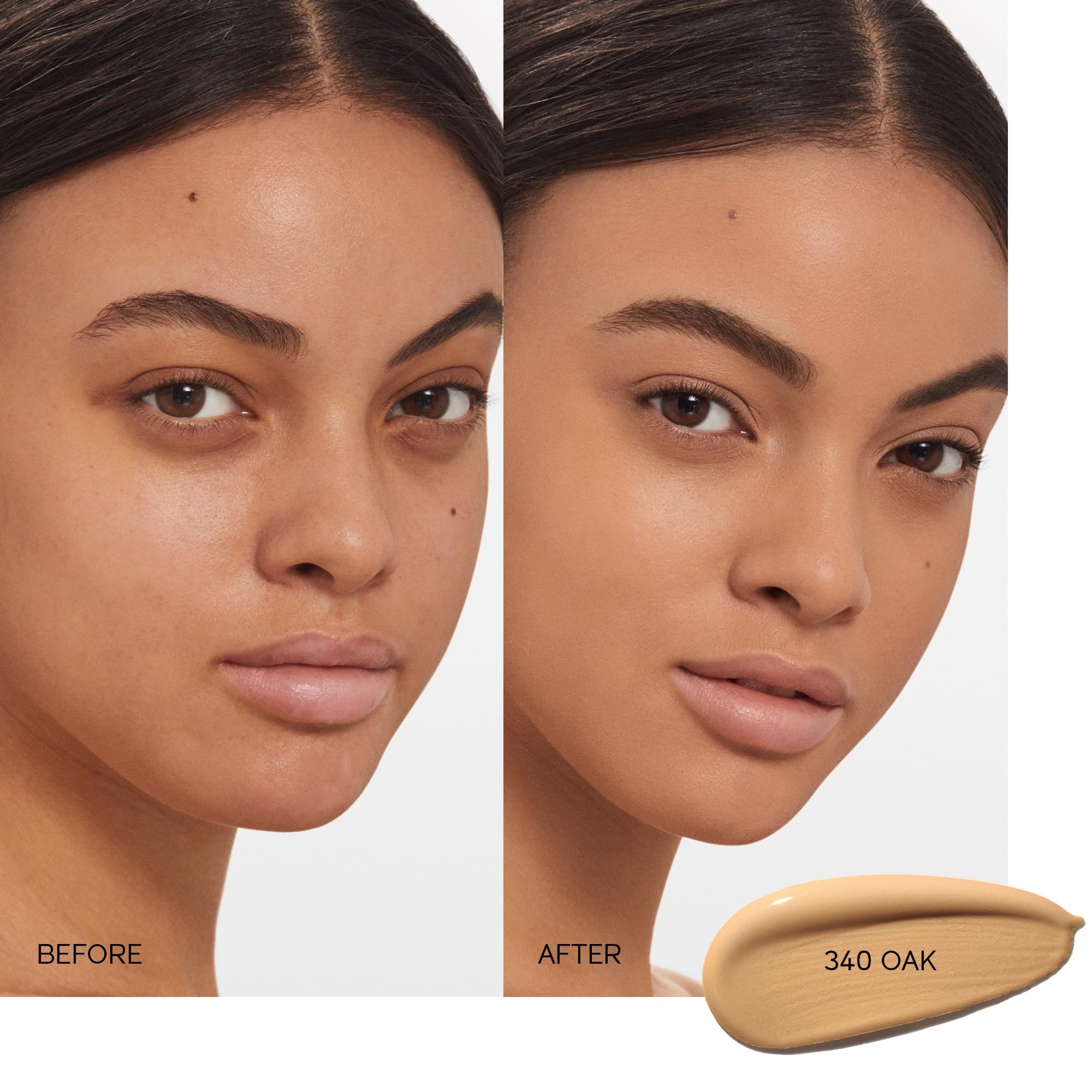 Shiseido Synchro Skin Self-Refreshing Foundation SPF 30 Oak 340 | Medium-to-Full Coverage
