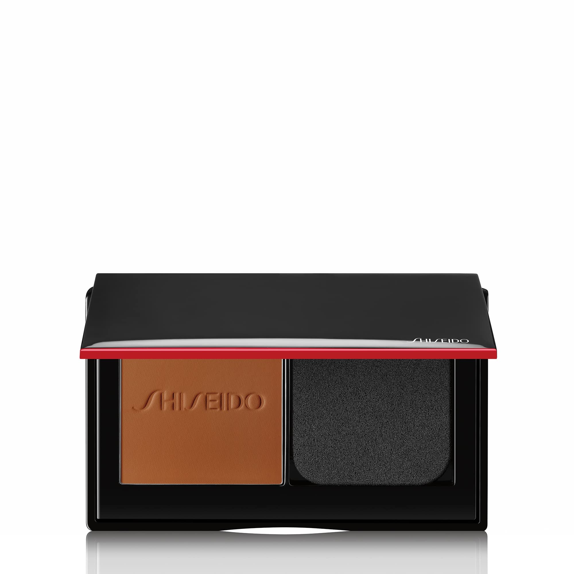 Shiseido Synchro Skin Self-Refreshing Powder Foundation Copper 450 | 24-Hour Sheer-to-Medium Coverage