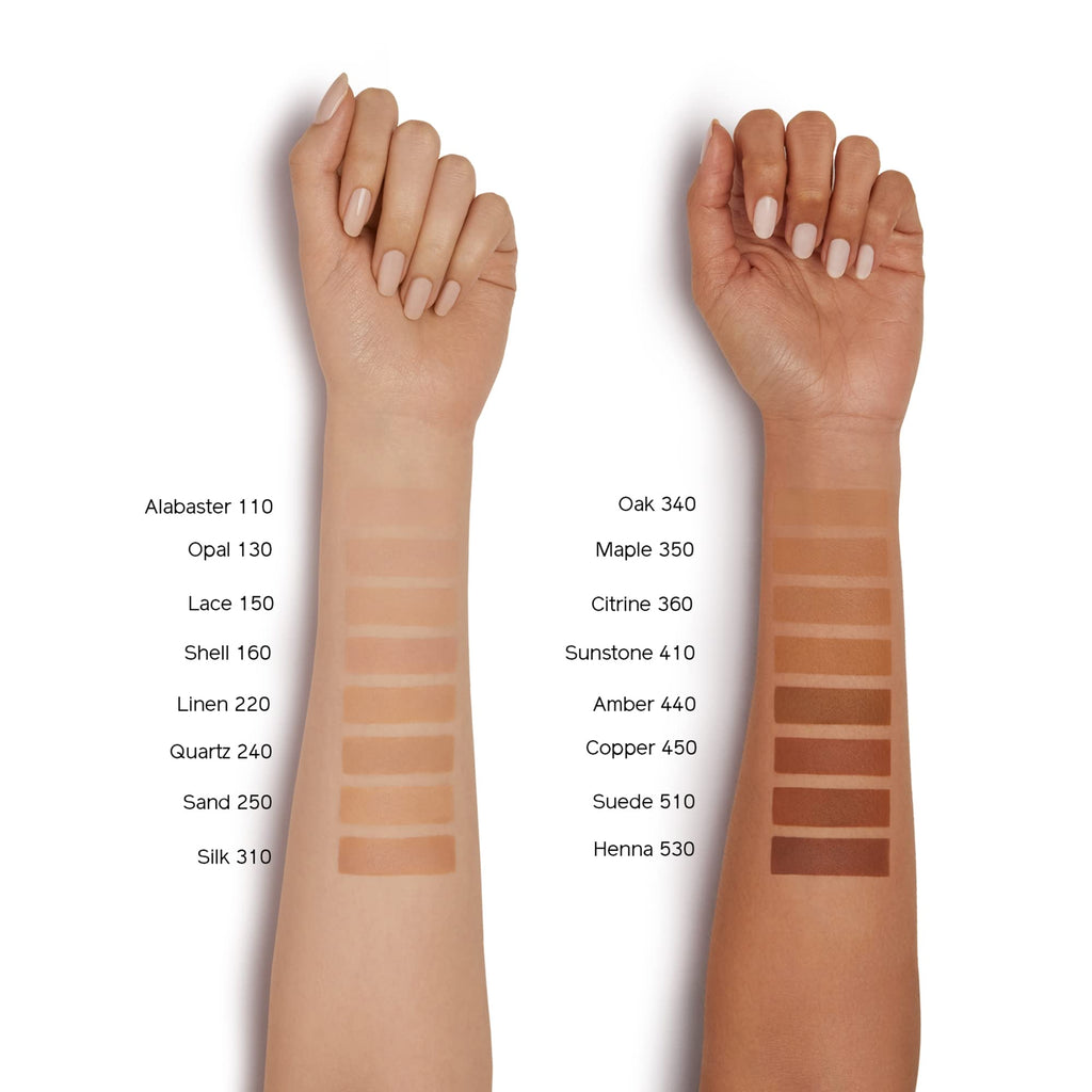 Shiseido Synchro Skin Self-Refreshing Powder Foundation Copper 450 | 24-Hour Sheer-to-Medium Coverage