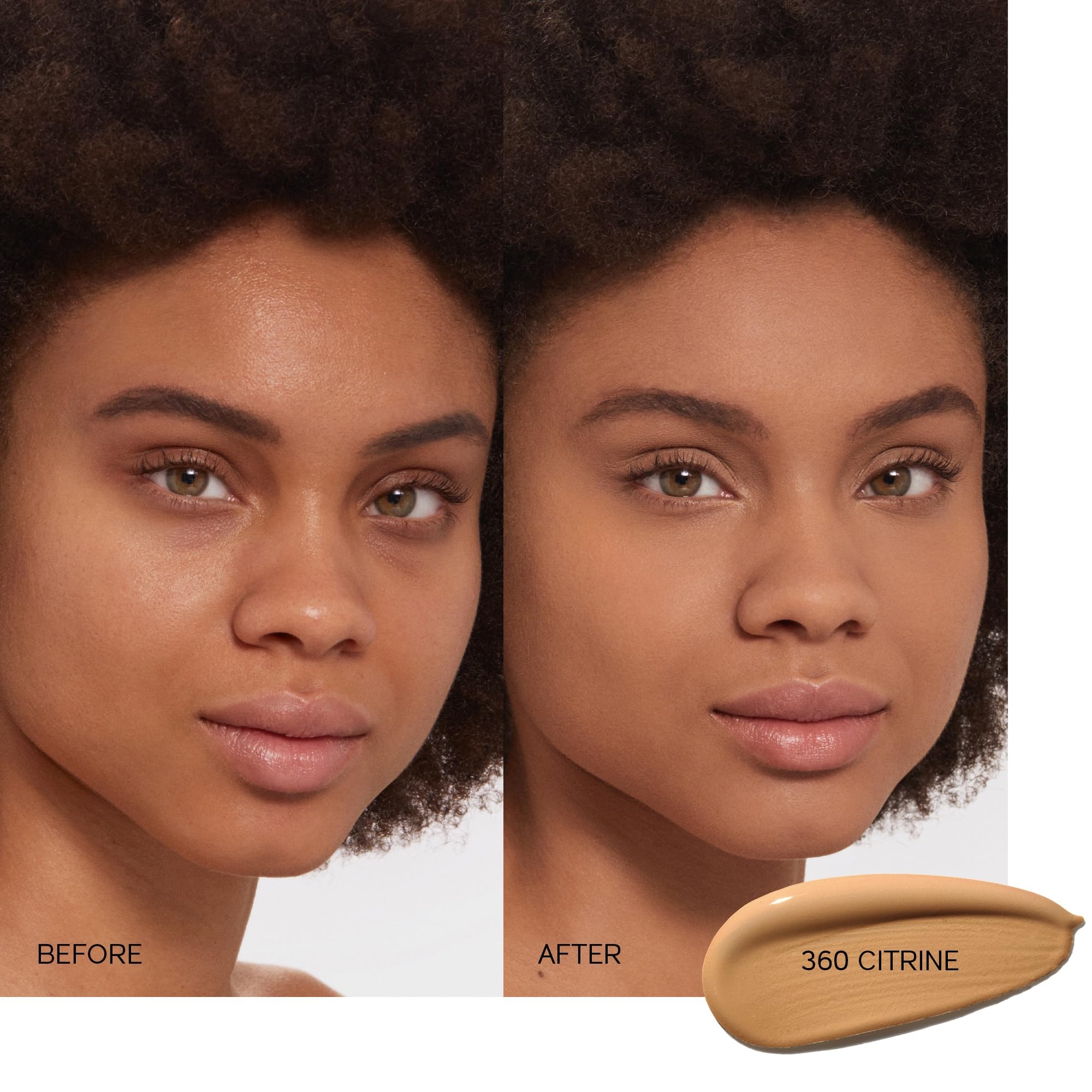 Shiseido Synchro Skin Self-Refreshing Foundation SPF 30 Citrine 360 | Medium-to-Full Buildable Coverage, Natural Finish