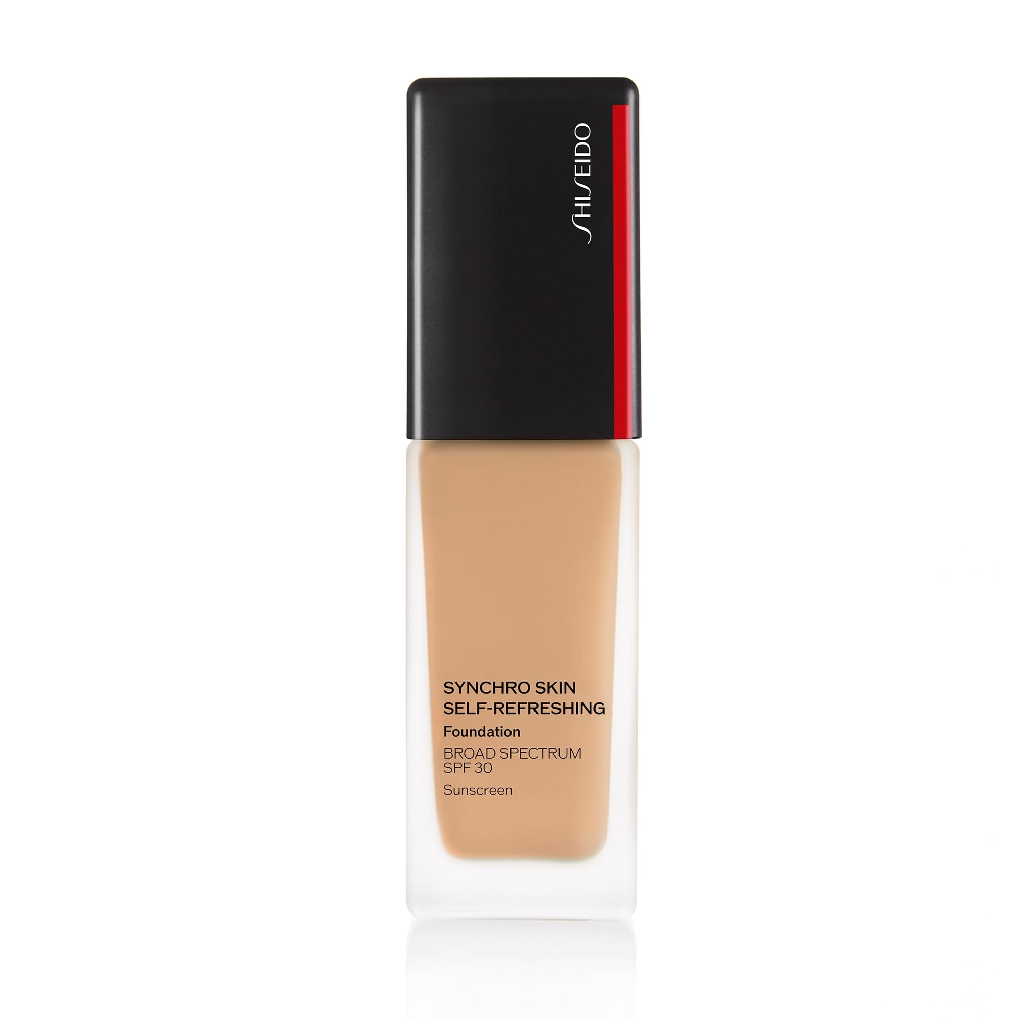 Shiseido Synchro Skin Self-Refreshing Foundation SPF 30 Bamboo 330 – Buildable Coverage, Natural Finish, 24-Hour Wear