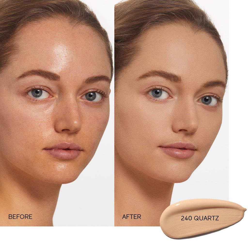 Shiseido Synchro Skin Self-Refreshing Foundation SPF 30 Quartz 240 | Natural Finish, 24-Hour Wear