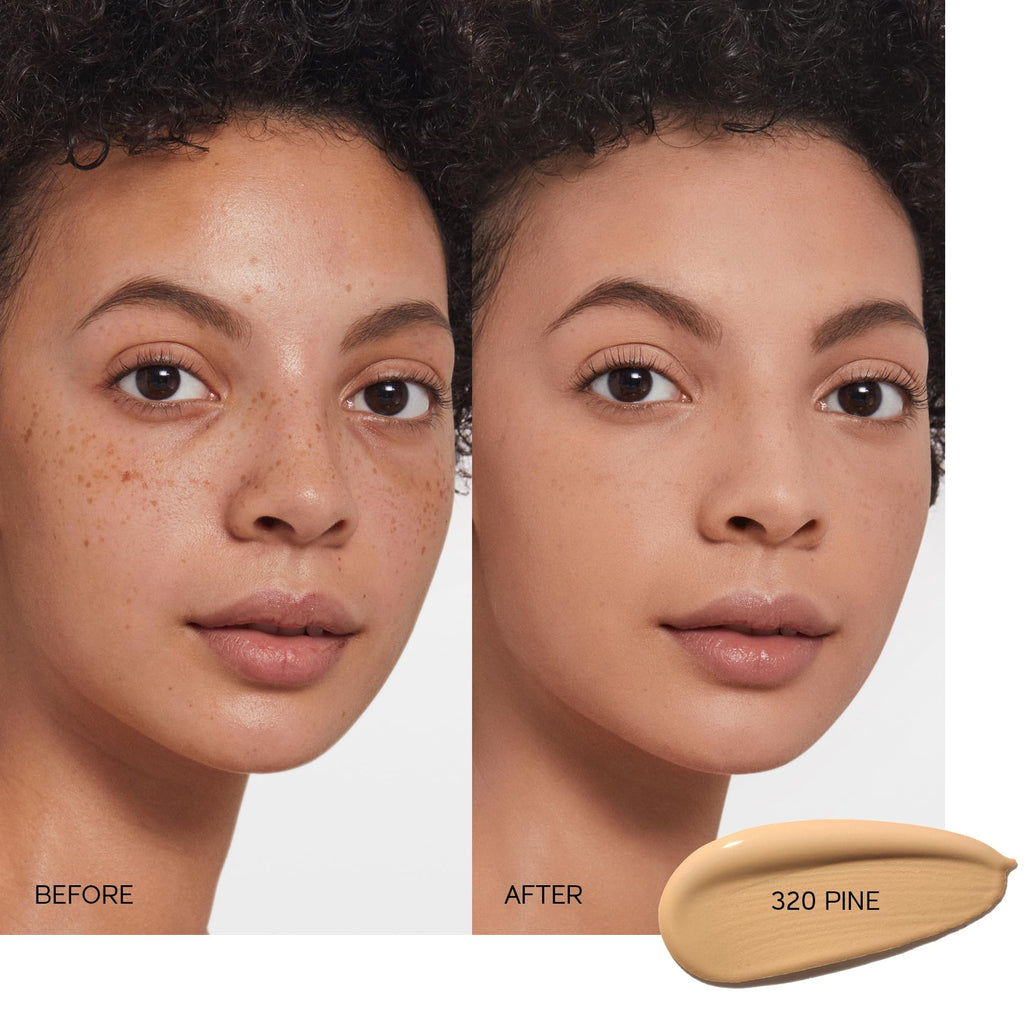 Shiseido Synchro Skin Self-Refreshing Foundation SPF 30 Pine 320 – Medium-to-Full Coverage, Natural Finish, 24-Hour Wear
