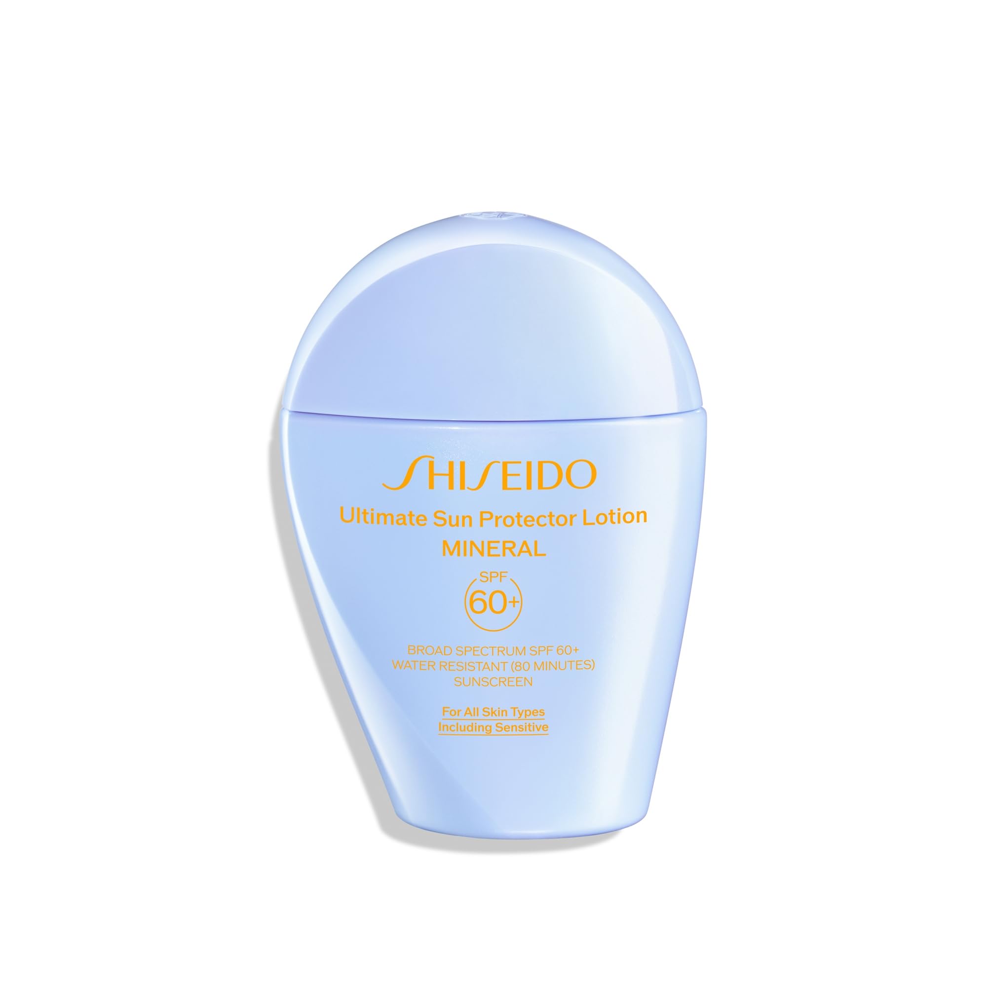 Shiseido Ultimate Sun Protector Lotion Mineral SPF 60+ – Fragrance-Free, Broad-Spectrum Sun Protection