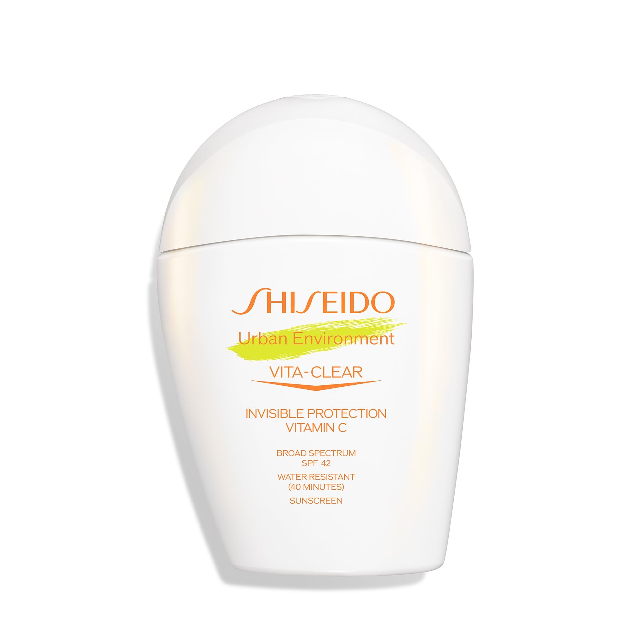 Shiseido Urban Environment Vita-Clear Sunscreen SPF 42 – Invisible Finish, No-Shine, Vitamin C