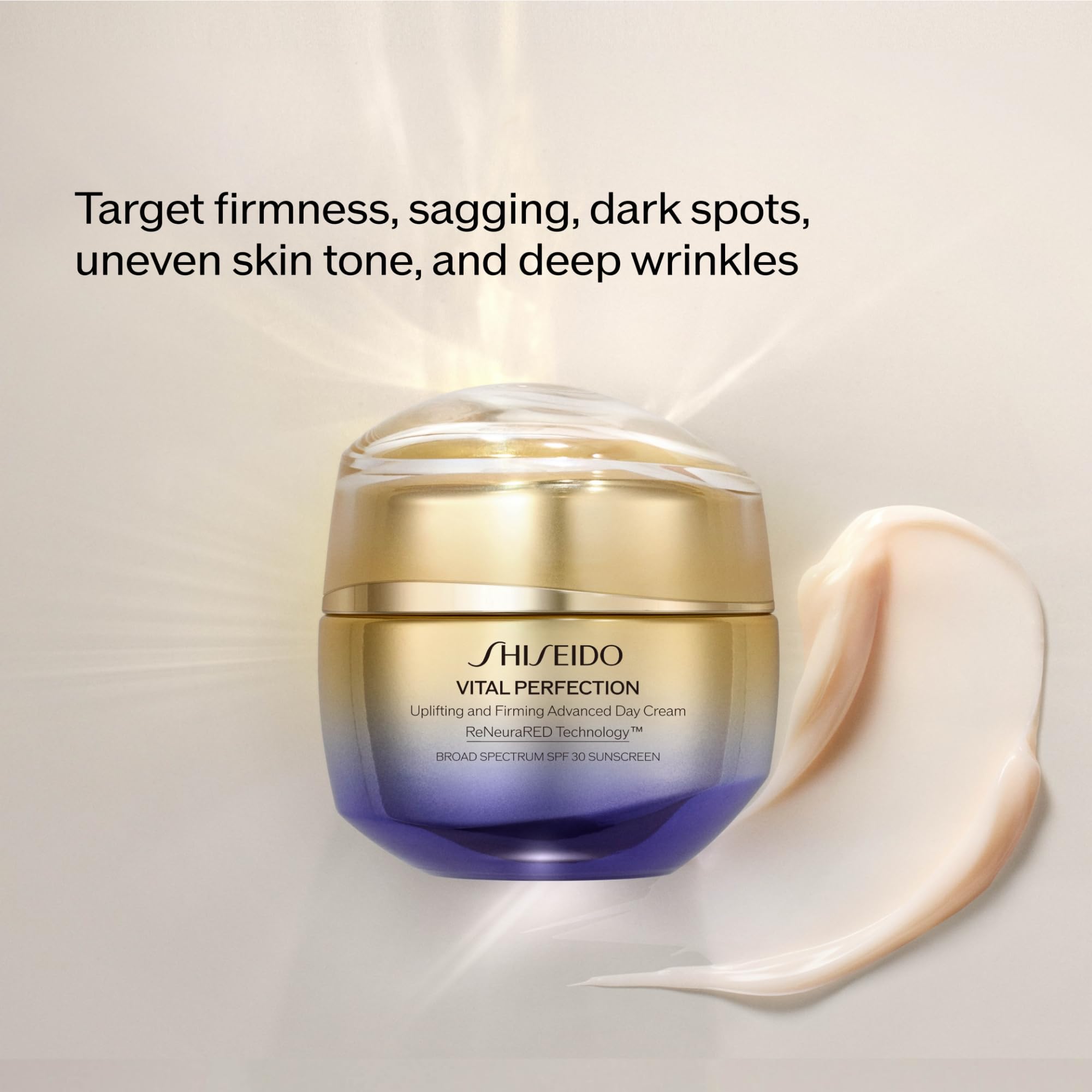 Shiseido Vital Perfection Day Cream SPF 30 – Lifting & Firming, 50 mL