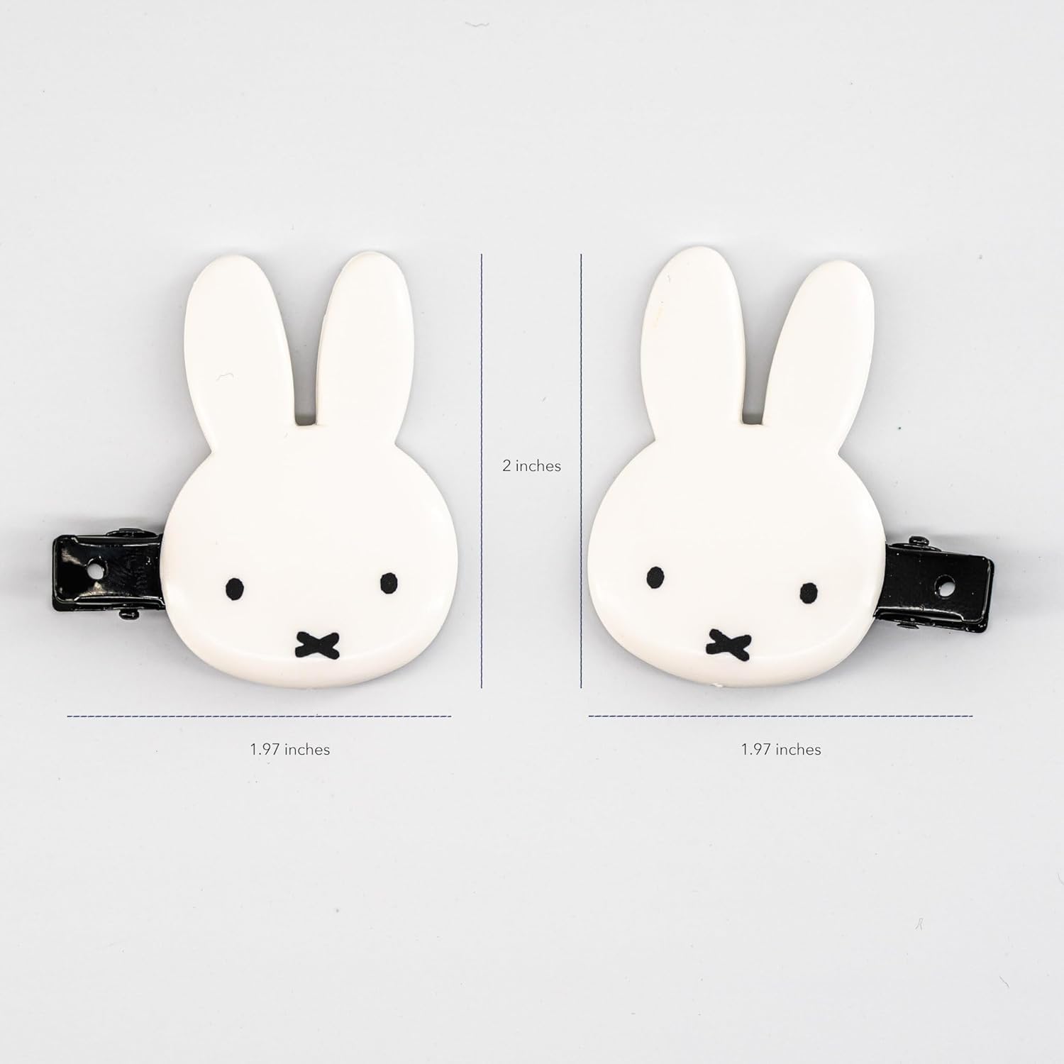 SHOBIDO Miffy Die-Cut Bangs Clip – Playful Fringe Hair Accessory