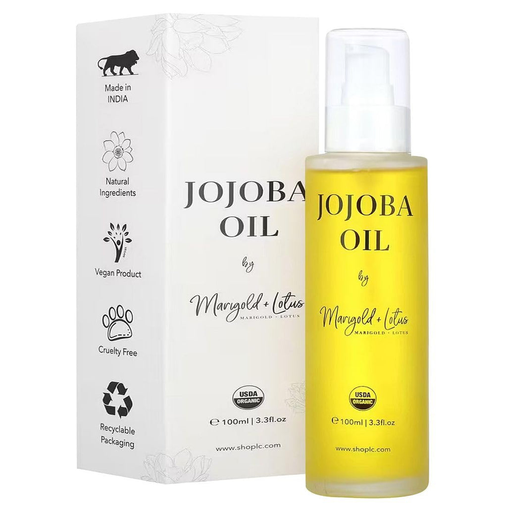 Shop LC Delivering Joy Jojoba Oil – Organic Cold-Pressed, 3.3 oz, USDA Certified