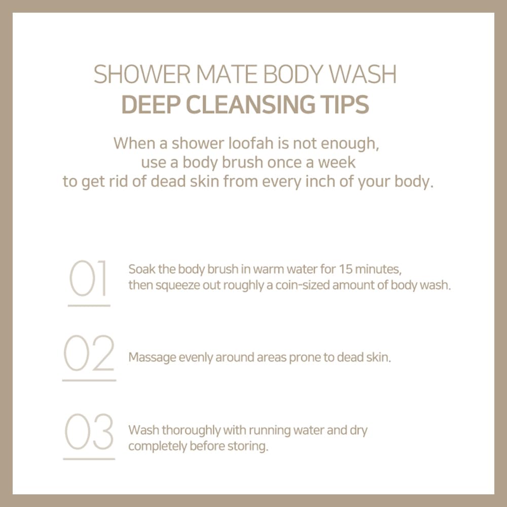 SHOWERMATE Natural Body Wash 42.3 oz – Clean Cotton & 4 Other Scents
