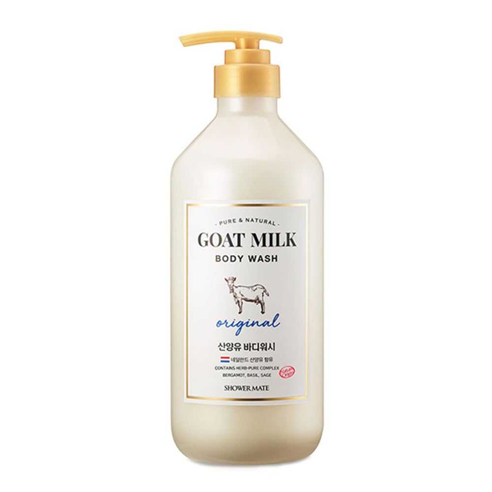 SHOWERMATE Goat Milk Body Wash Original – 27 fl oz / 800 ml