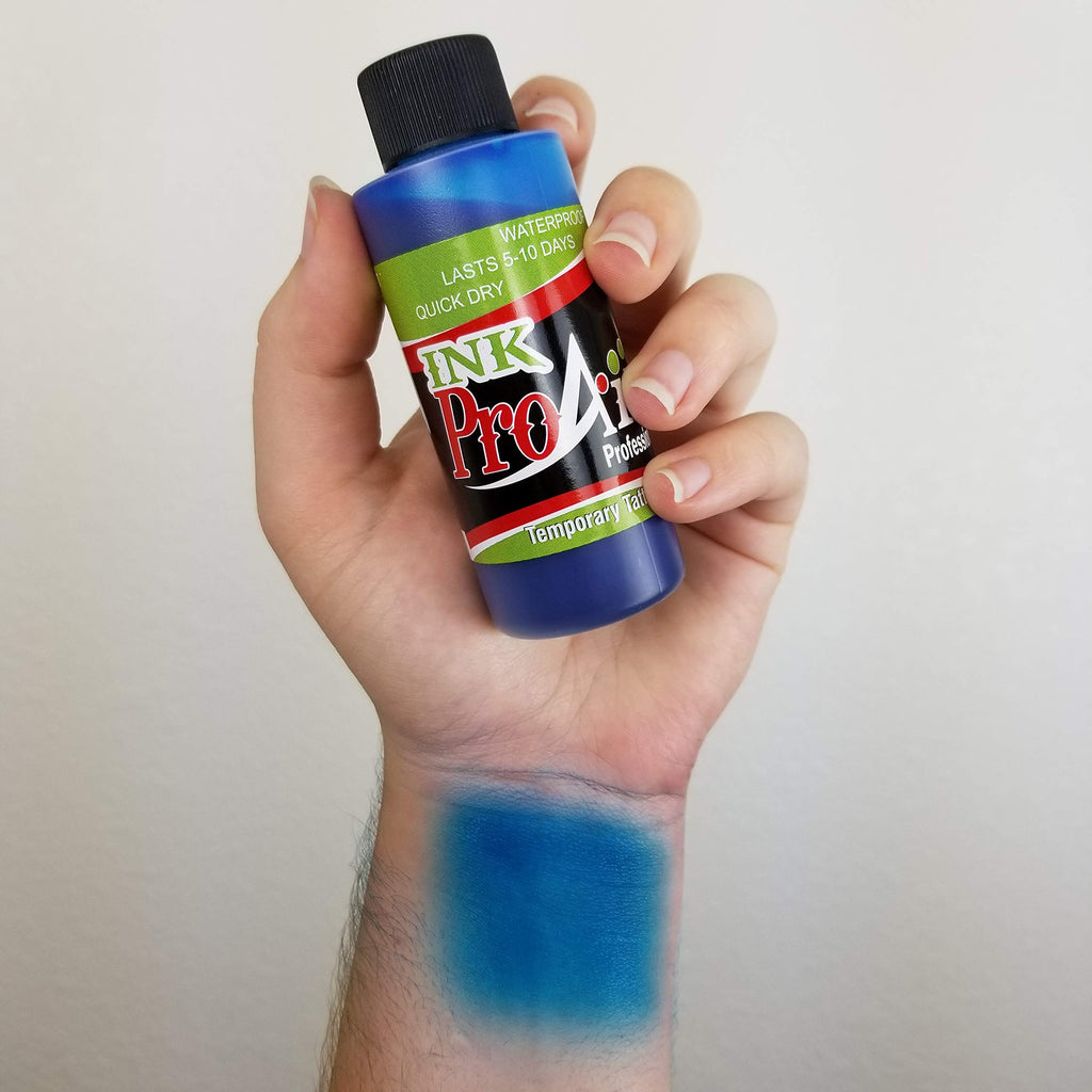 ShowOffs Body Art ProAiir Ink Blue - 2.1 oz Temporary Tattoo Ink