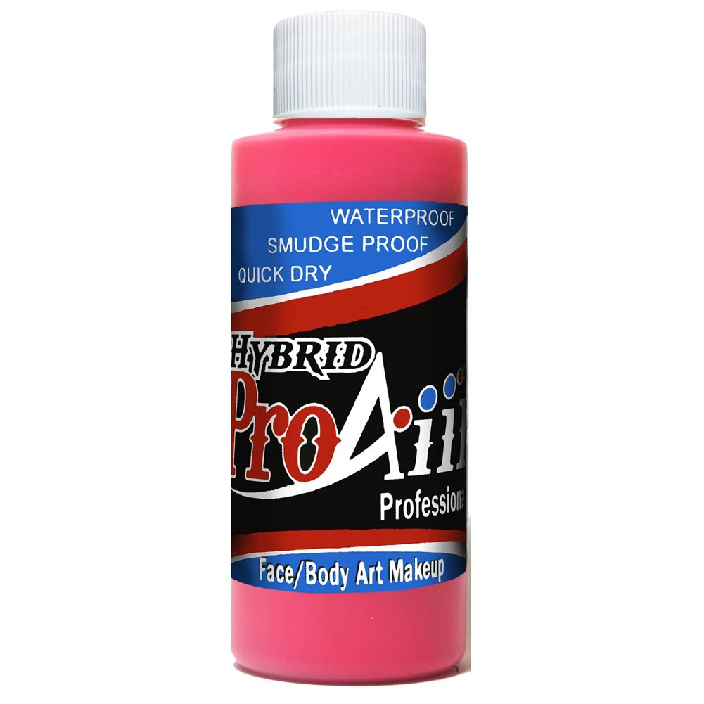 ProAiir Face & Body Painting Makeup – 2oz Fluorescent Hot Pink | ShowOffs Body Art
