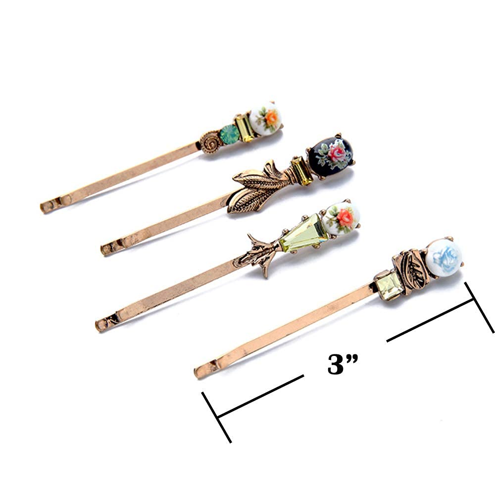 SICOPEE 7PCS Vintage Hair Clips – Elegant Retro Hair Pins for Women