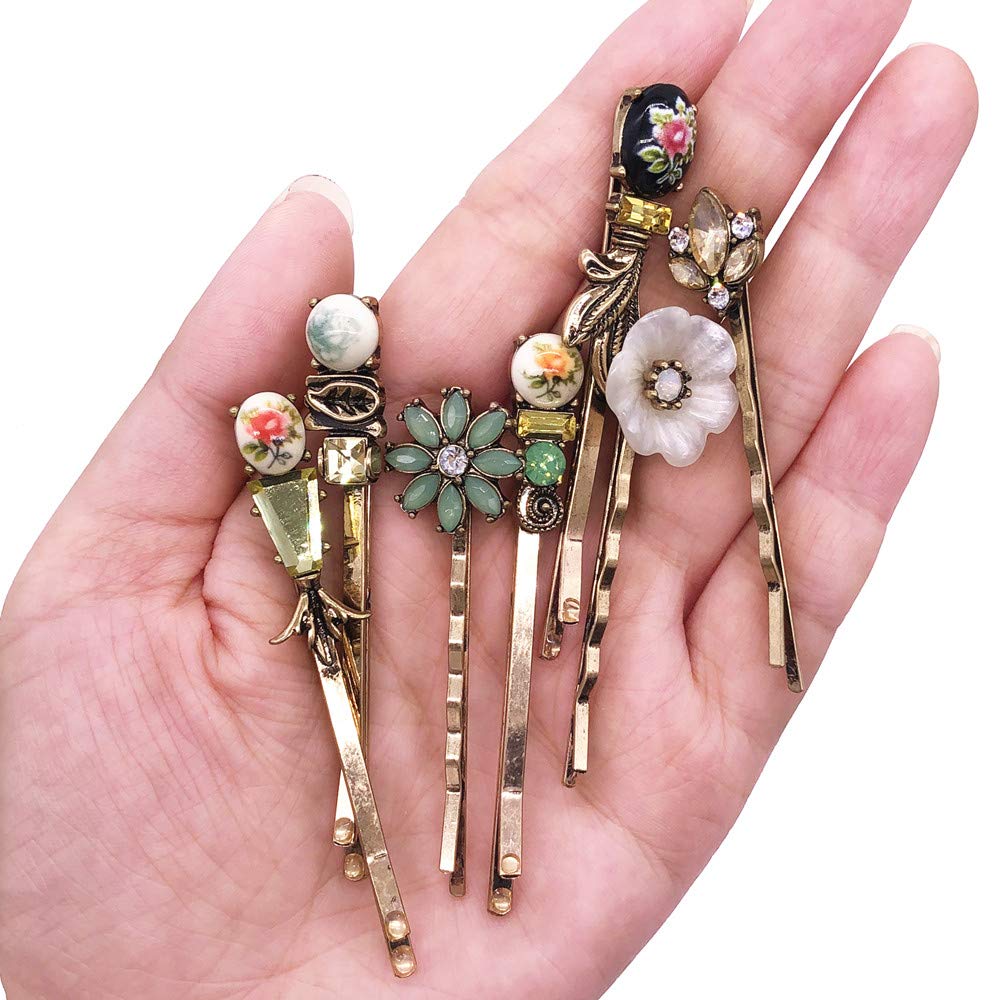 SICOPEE 7PCS Vintage Hair Clips – Elegant Retro Hair Pins for Women