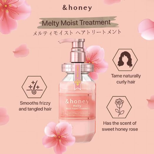 Sidefield &Honey Deep Moist Shampoo & Conditioner Set – Ultra-Hydrating Honey & Botanical Formula for Silky, Smooth Hair