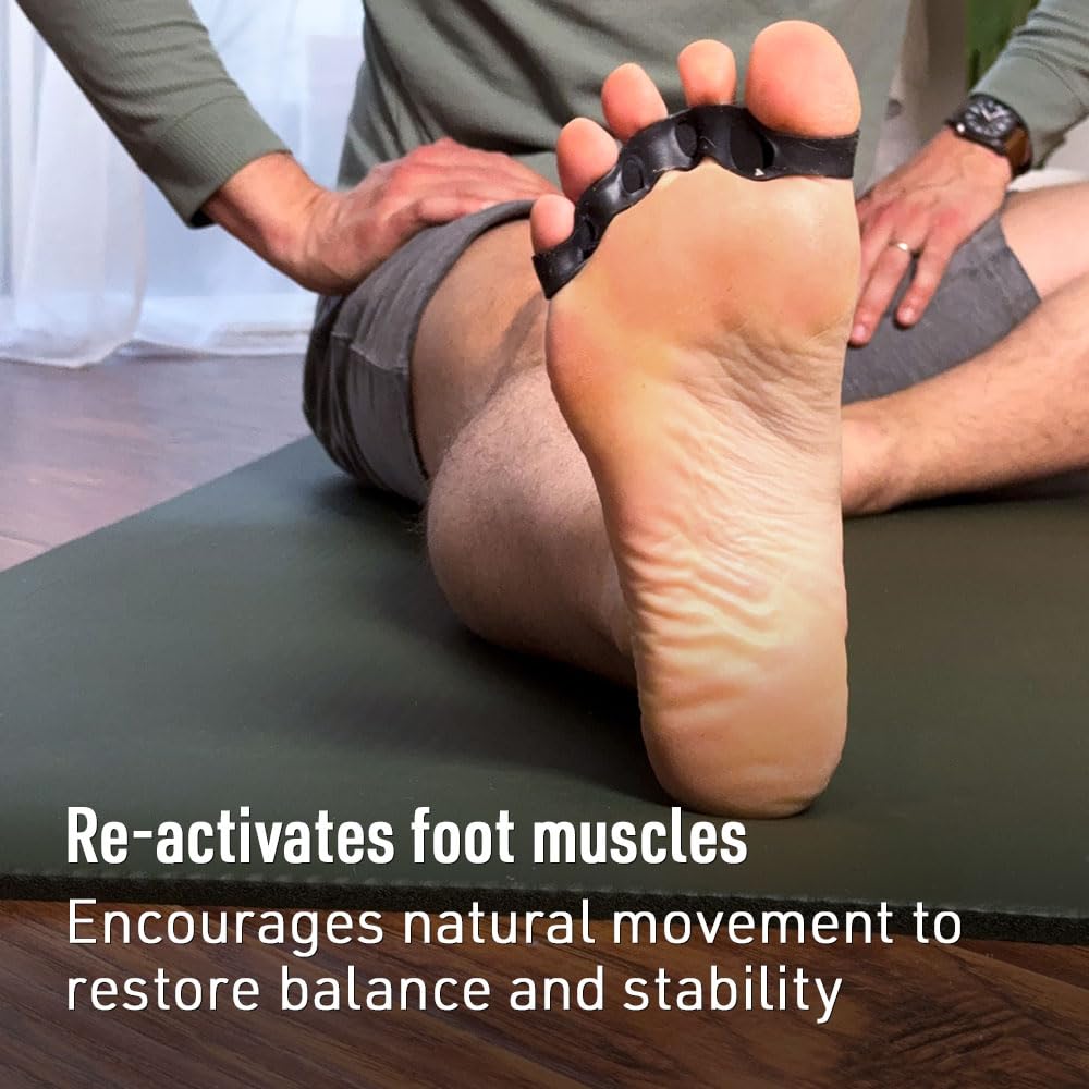 SIDEKICK Toe Spreaders 2.0 – Customizable Silicone Toe Spacers for Men & Women | Adjustable Toe Alignment