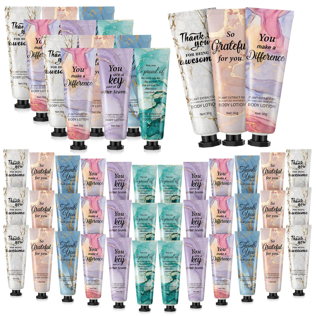 Siifert 48pc Mini Body Lotion Gift Set – Travel-Size Hand Creams for Staff & Teachers