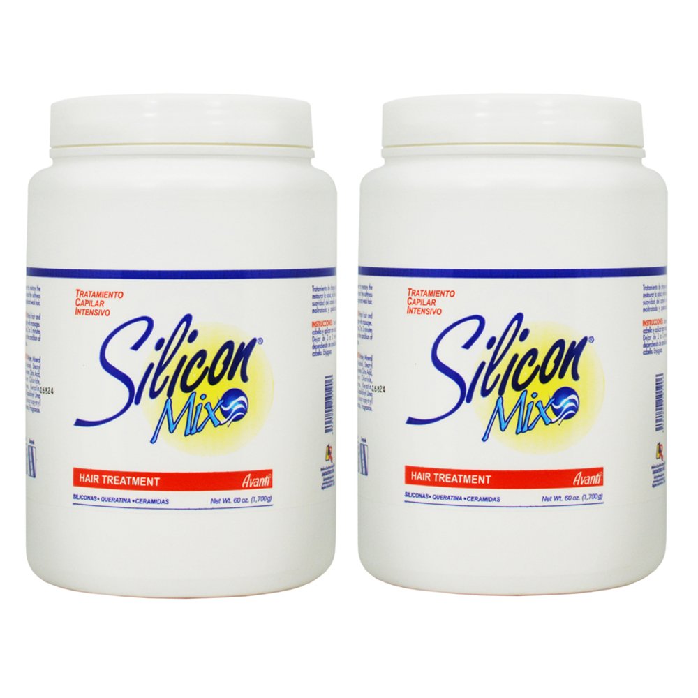 Silicon Mix Intensive Hair Treatment 60oz Pack of 2 | Deep Conditioning for Softness & Shine