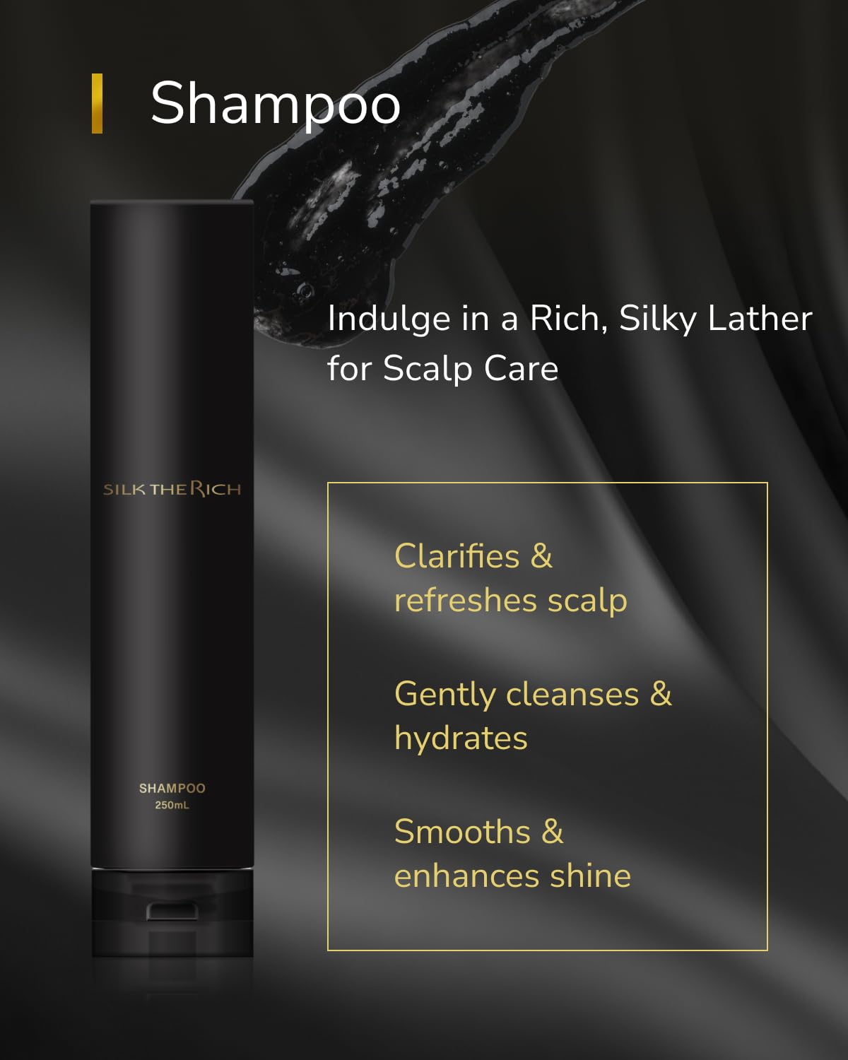 Silk The Rich Shampoo & Conditioner Set – Clarifying, Moisturizing, Color-Safe, Sulfate-Free