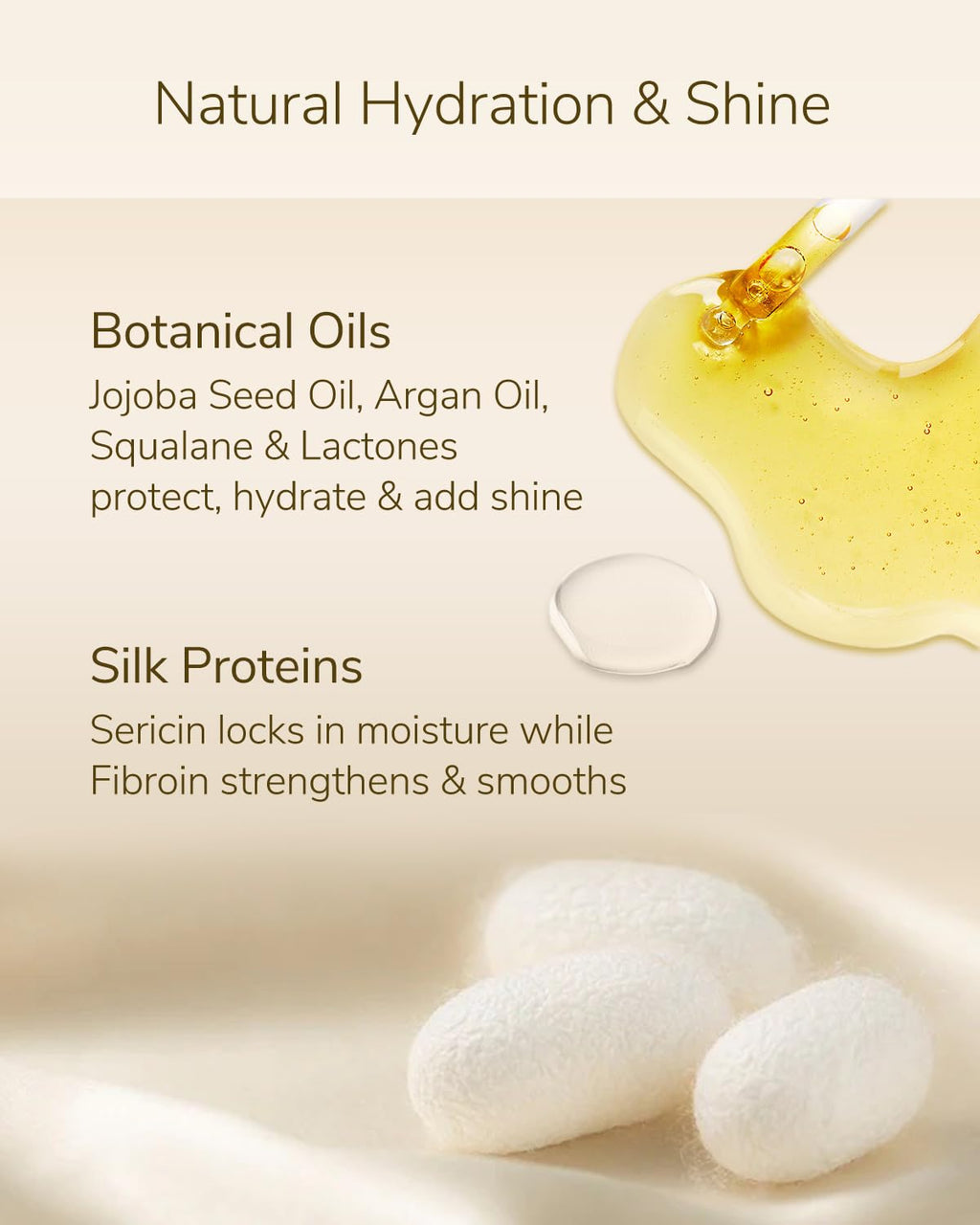 SILK THE RICH Shampoo & Conditioner Set | Hydrating, Color-Safe & Sulfate Paraben Free