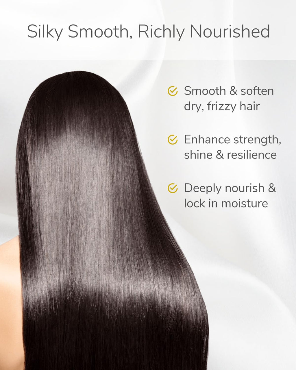 SILK THE RICH Shampoo & Conditioner Set | Hydrating, Color-Safe & Sulfate Paraben Free
