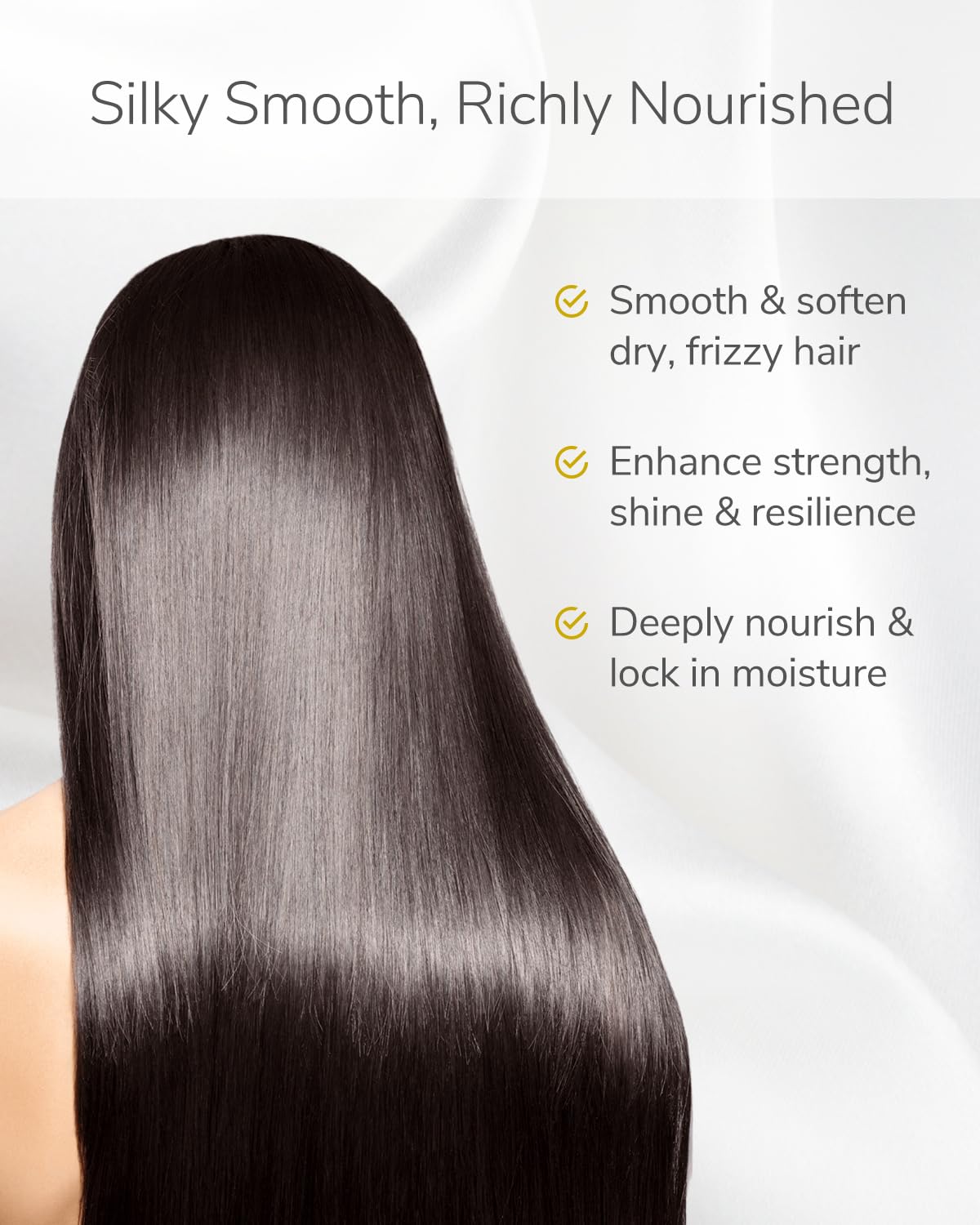 SILK THE RICH Shampoo & Conditioner Set | Hydrating, Color-Safe & Sulfate Paraben Free