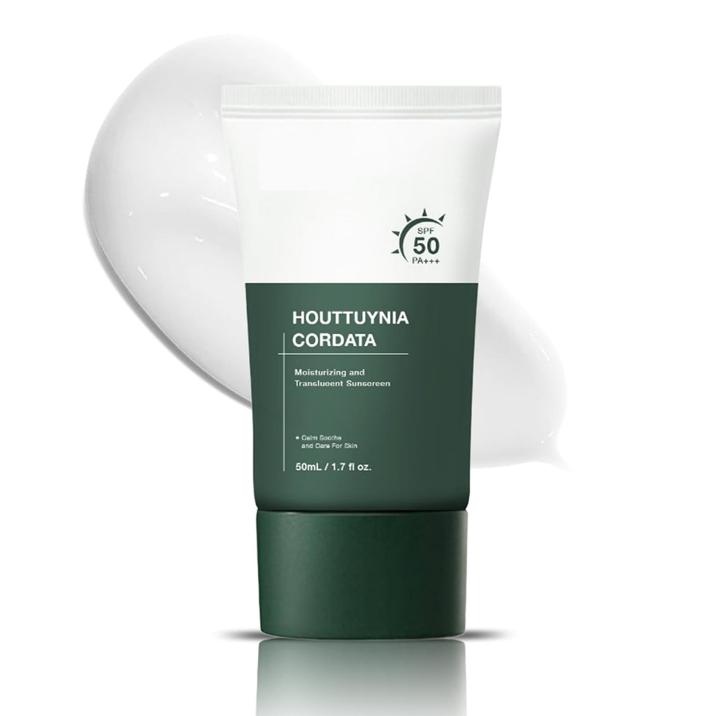 Silky Moisture Sunscreen — Korean SPF 50+ PA++++ Clear Filter Sun Essence, No White Cast