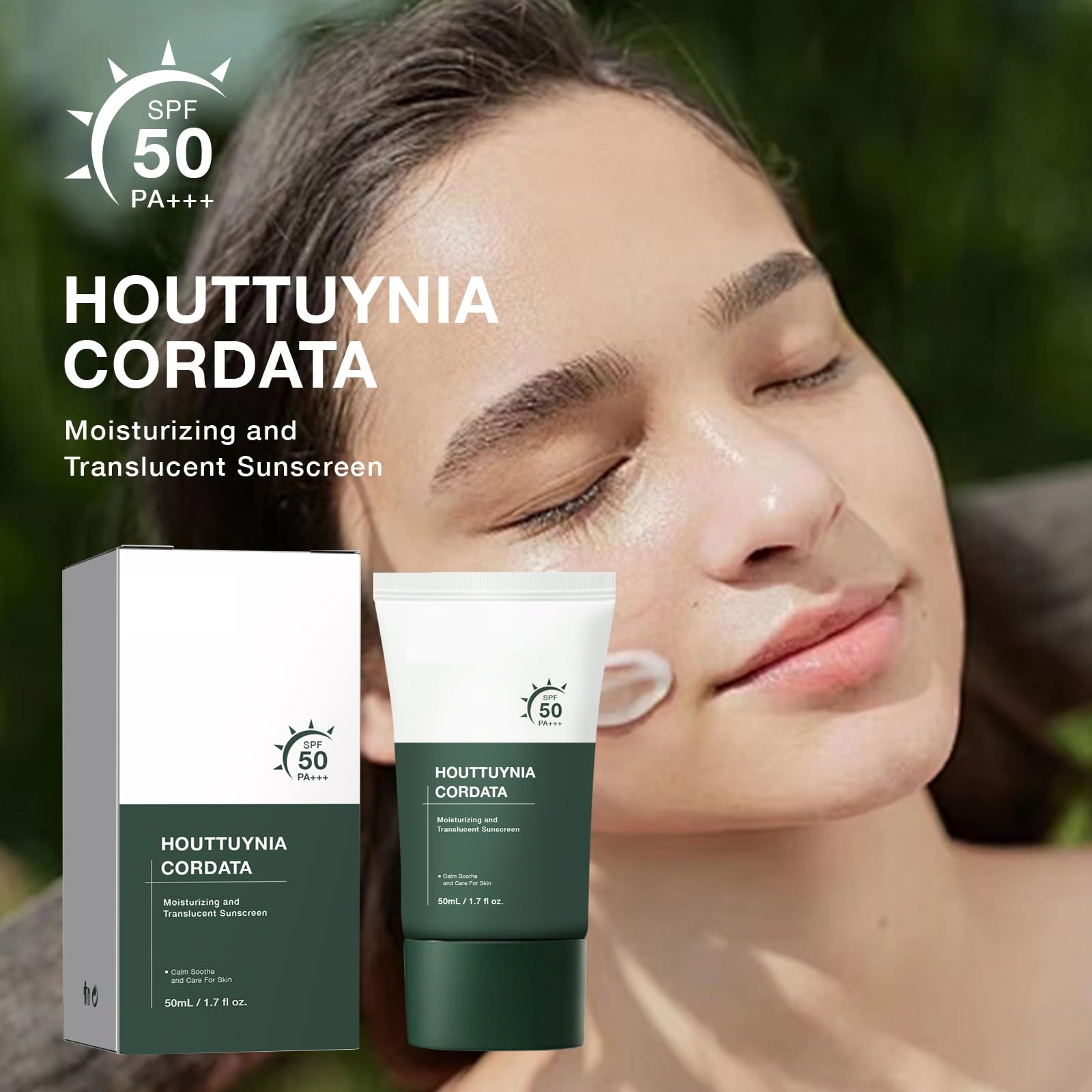 Silky Moisture Sunscreen - Korean SPF 50+ PA++++ Sun Essence